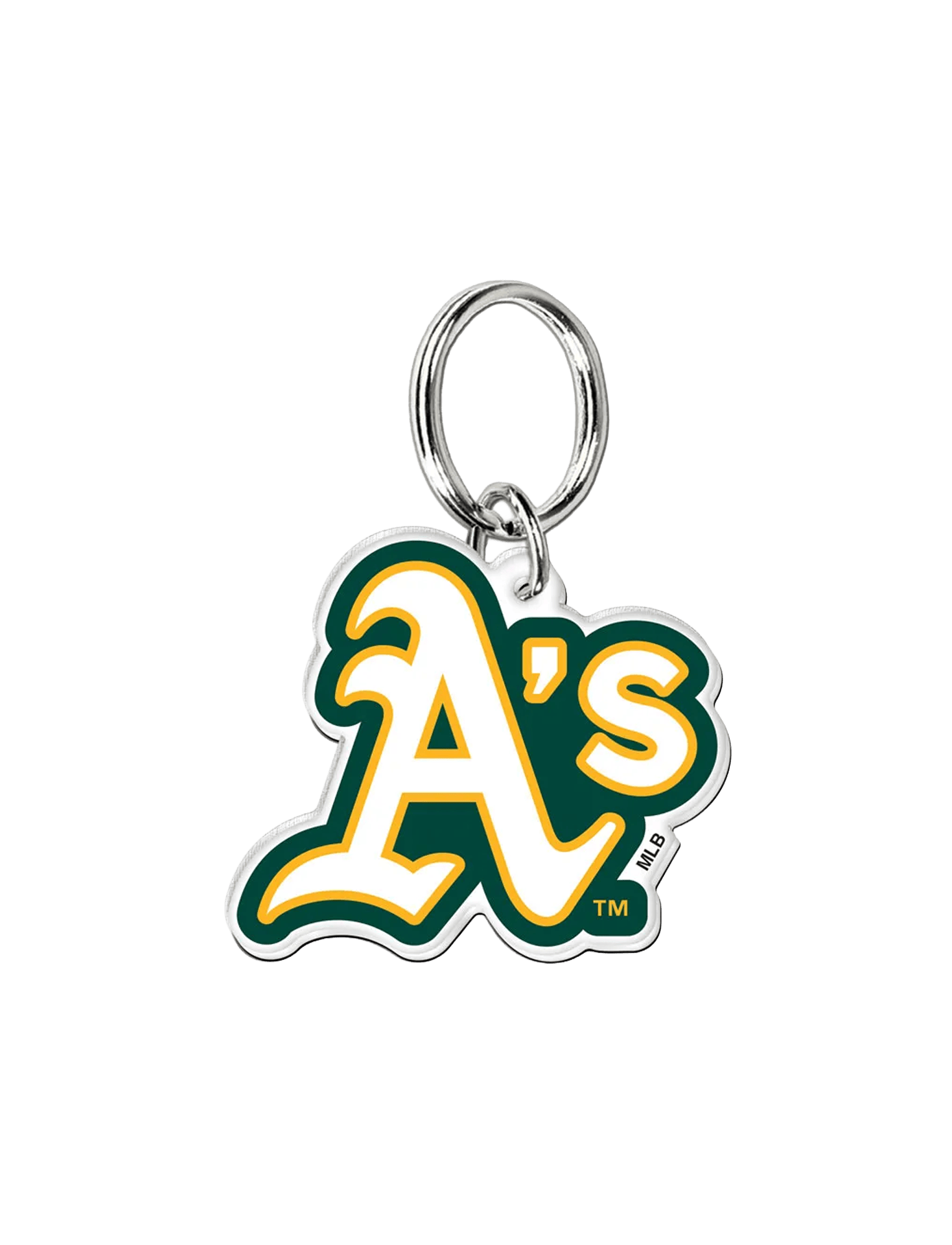 Athletics Wincraft MLB Premium Acrylic Keyring