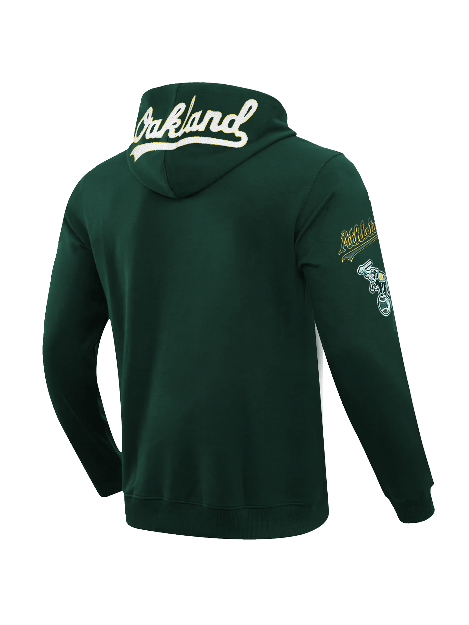 Athletics Pro Standard MLB Team Chenille Hoodie Jumper  - Green
