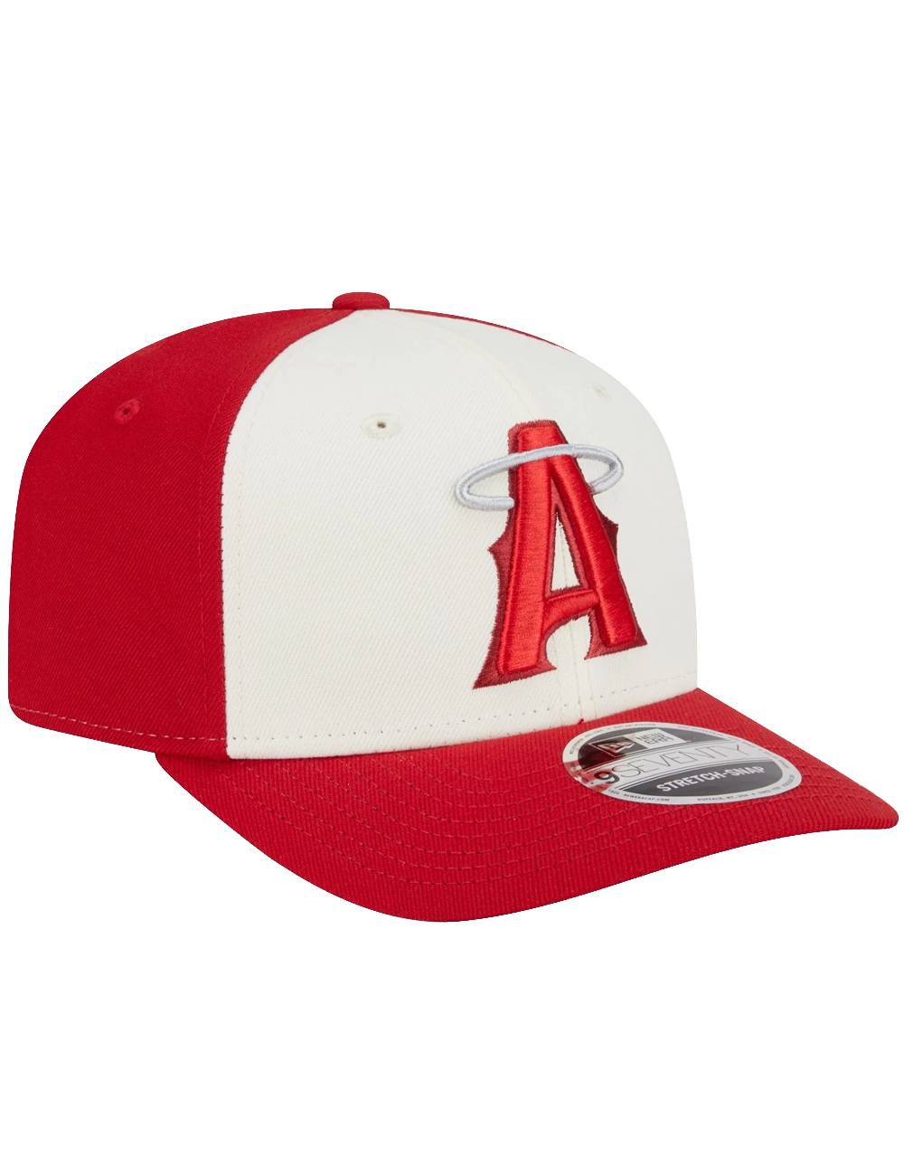 Los Angeles Angels New Era MLB City Connect 9SEVENTY Stretch Snapback Hat - Red