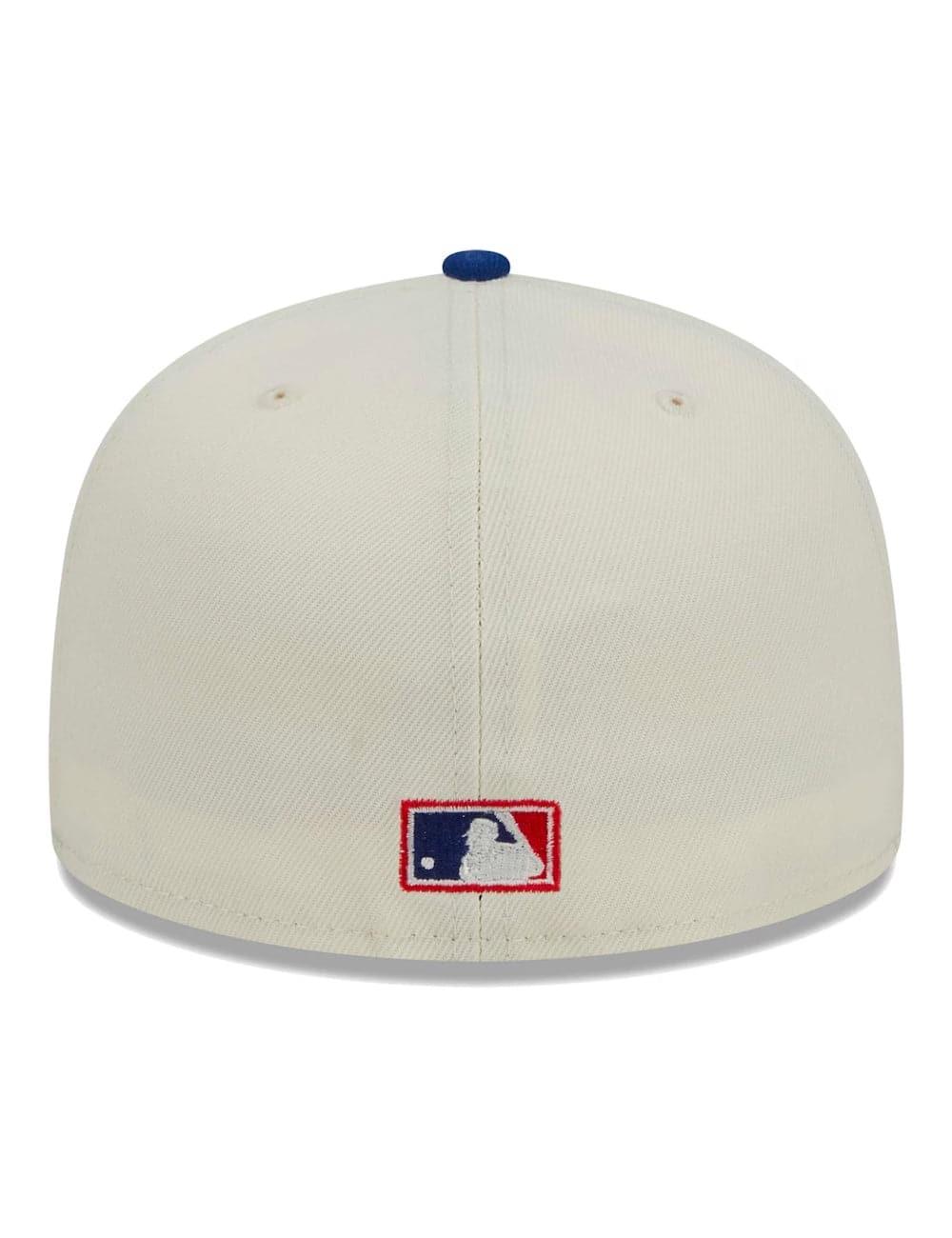 San Diego Padres New Era MLB Retro Script 59FIFTY Fitted Hat - Beige