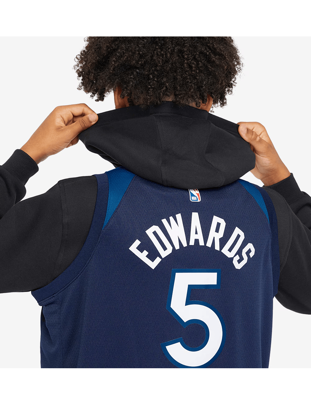 Youths Anthony Edwards Minnesota Timberwolves Nike NBA Icon Jersey - Navy
