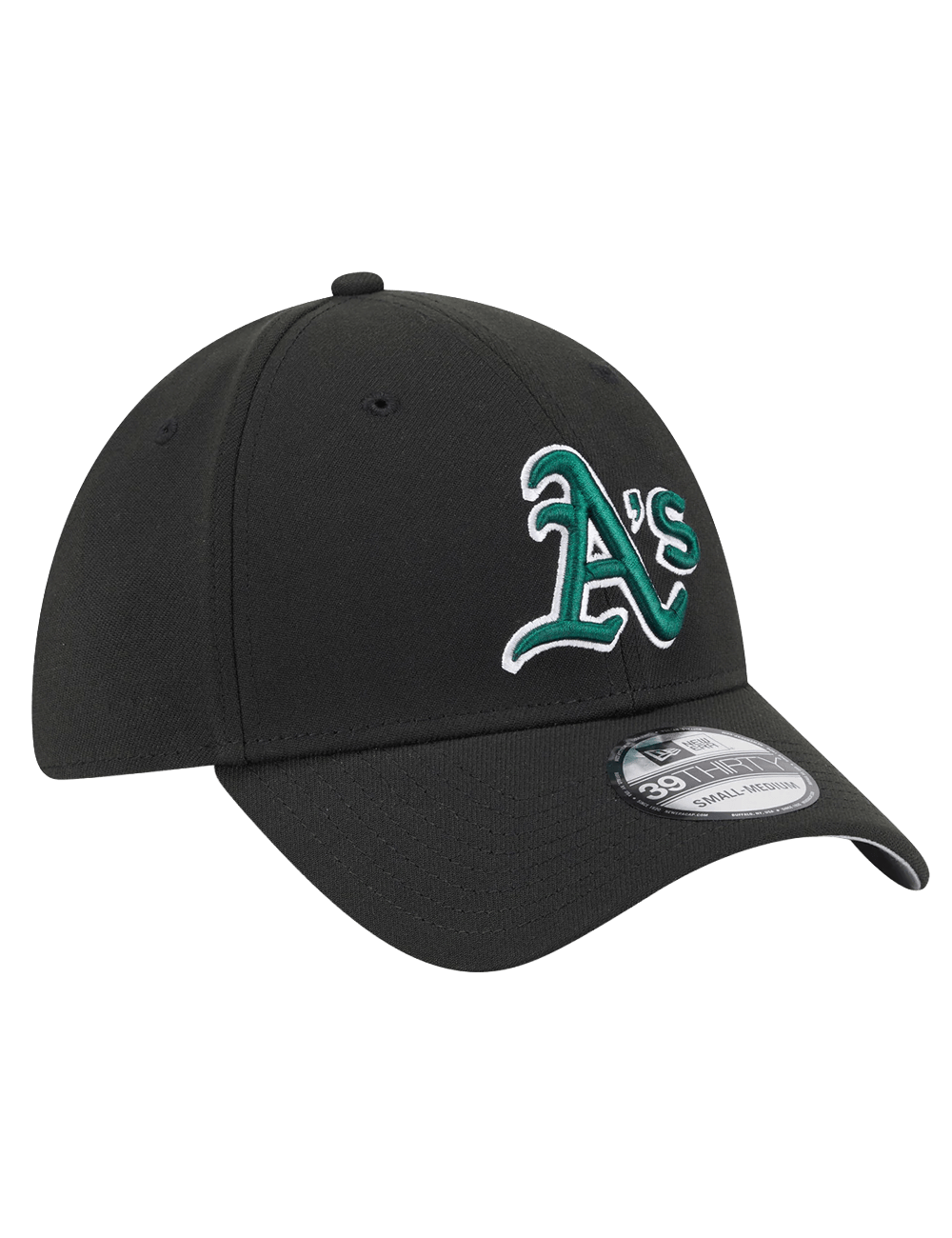 Athletics New Era MLB Team 39THIRTY Stretch-Fit Hat - Black