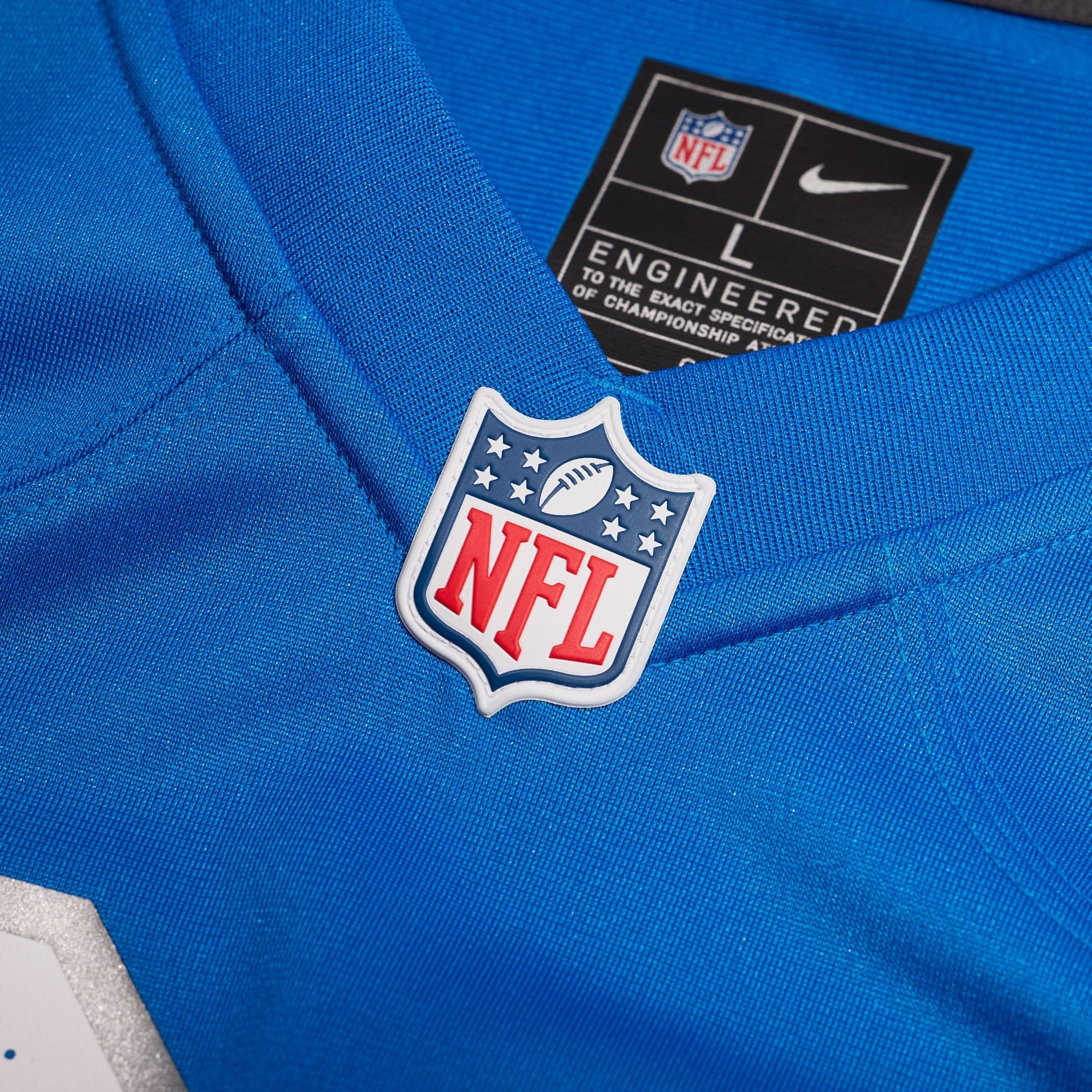 Amon-Ra St Brown Detroit Lions Nike NFL Game Jersey - Blue