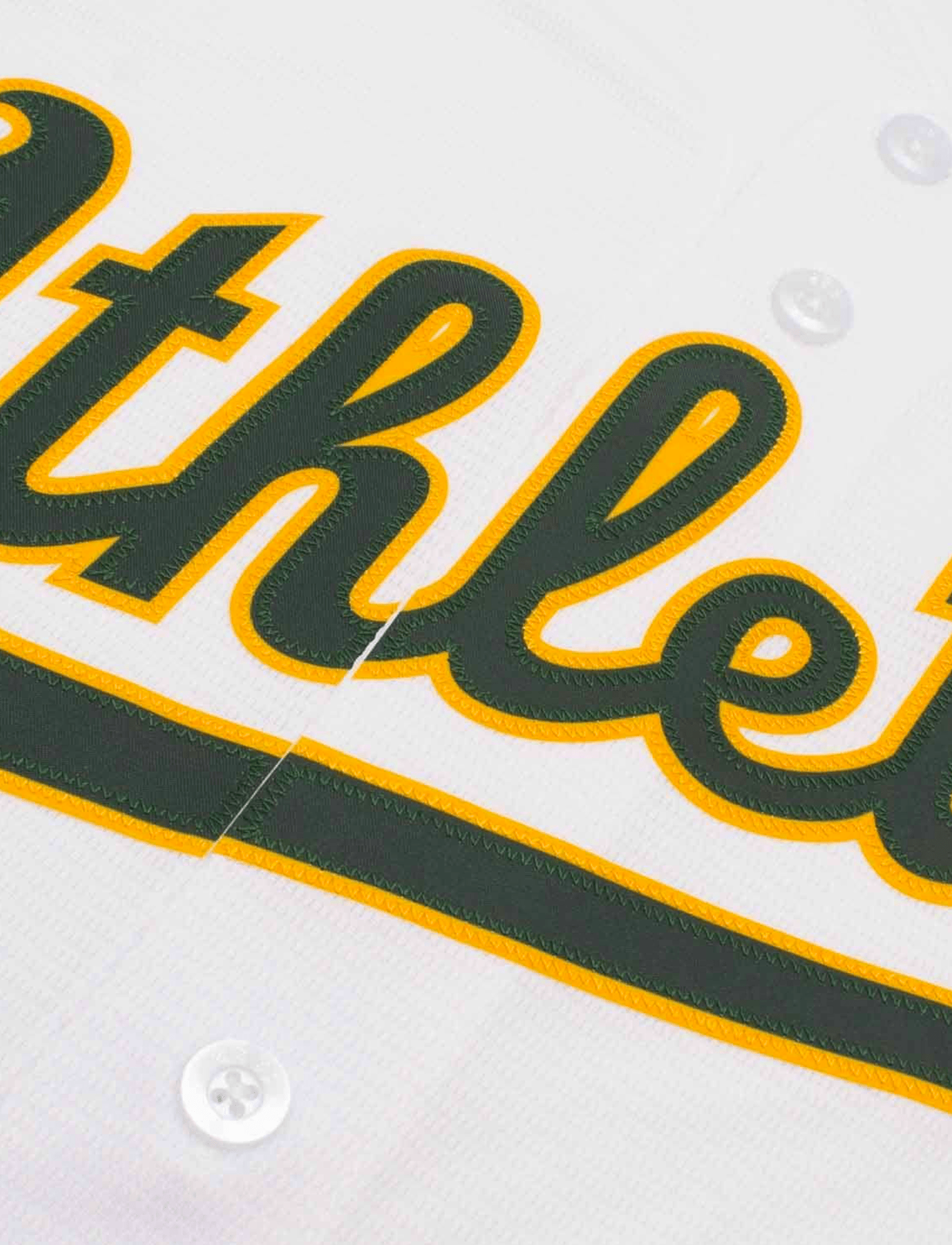Athletics Nike MLB Home Replica Jersey - White