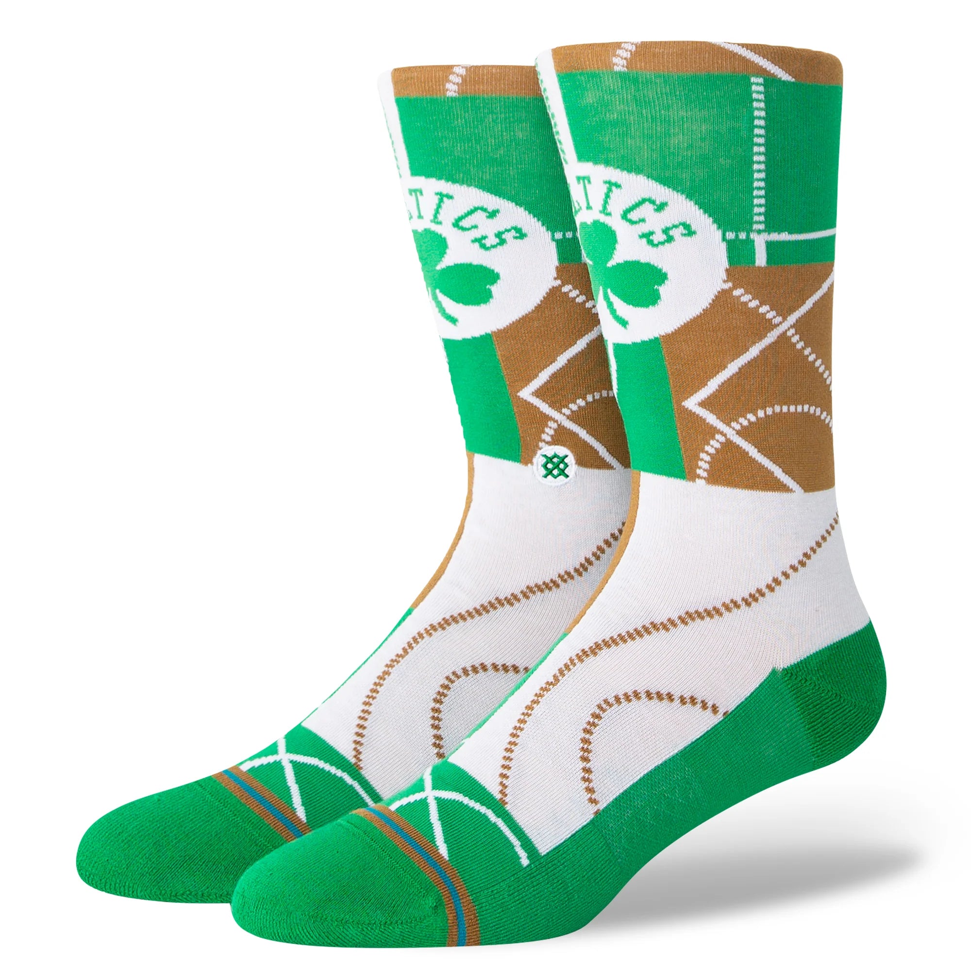 Boston Celtics Stance NBA Zone Crew Socks - Green