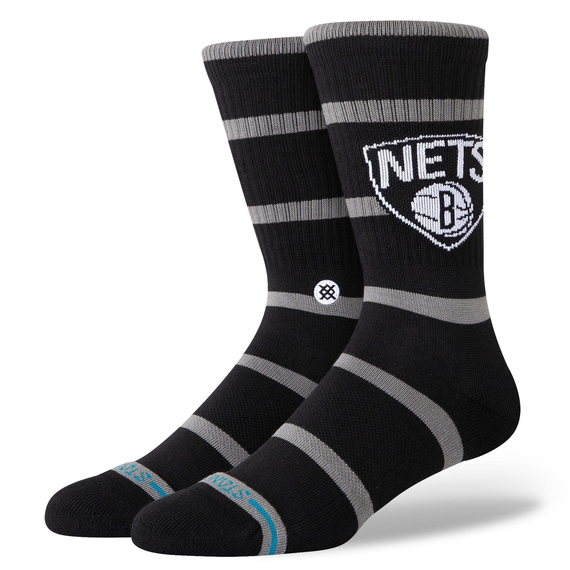 Brooklyn Nets Stance NBA Team Prep Crew Socks