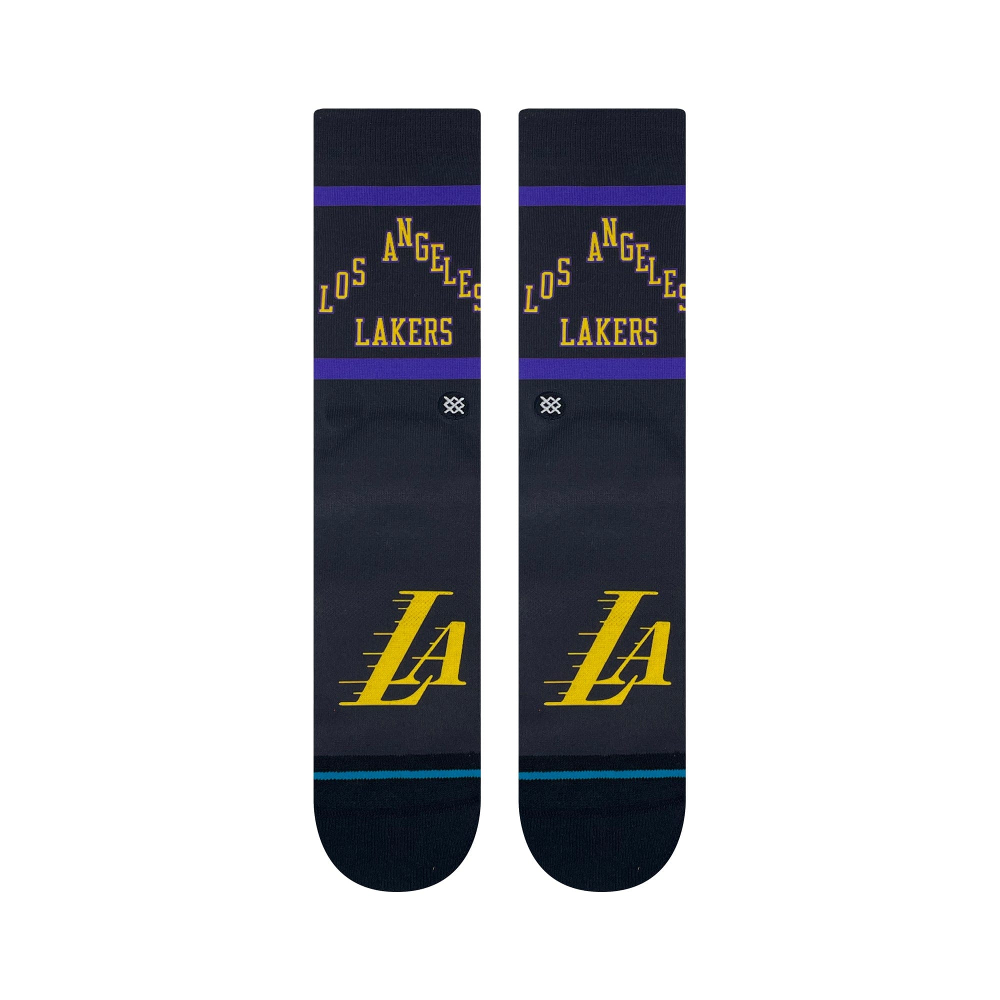 Los Angles Lakers Stance NBA 24 City Edition Crew Socks