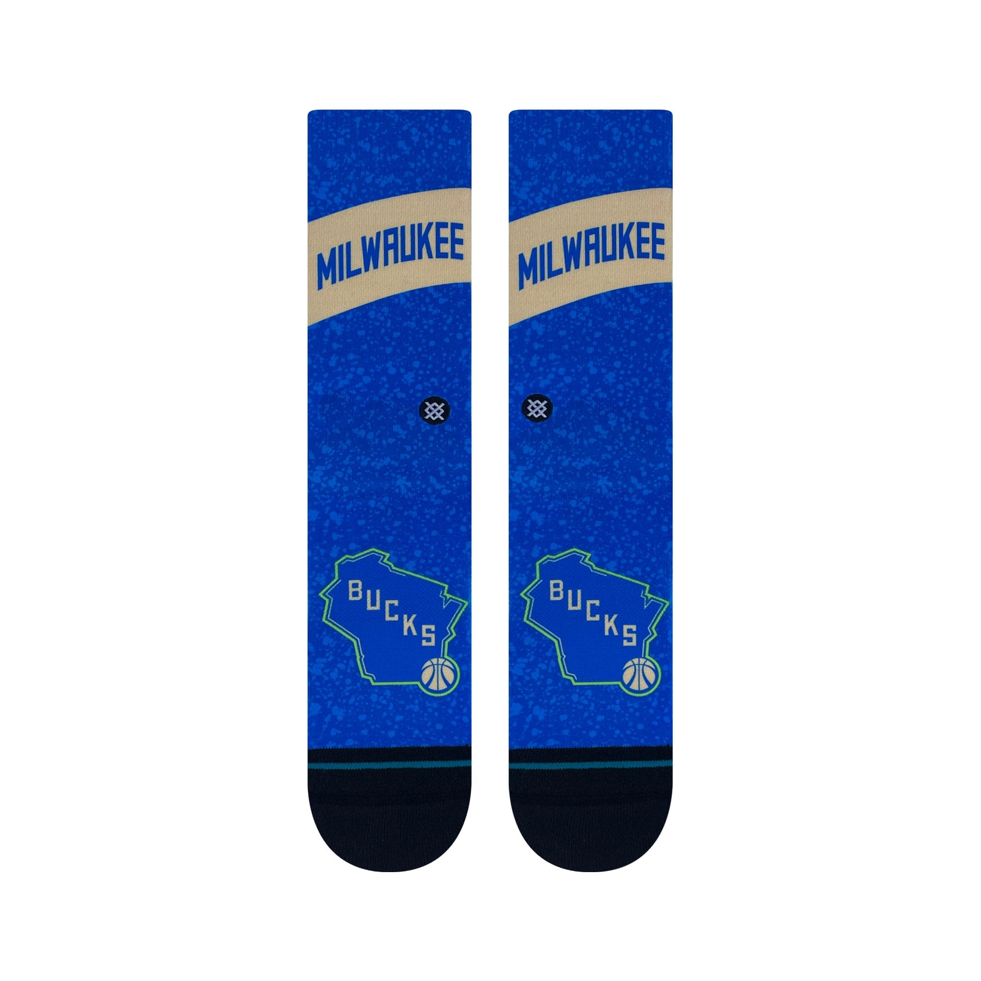 Milwaukee Bucks Stance NBA 24 City Edition Crew Socks