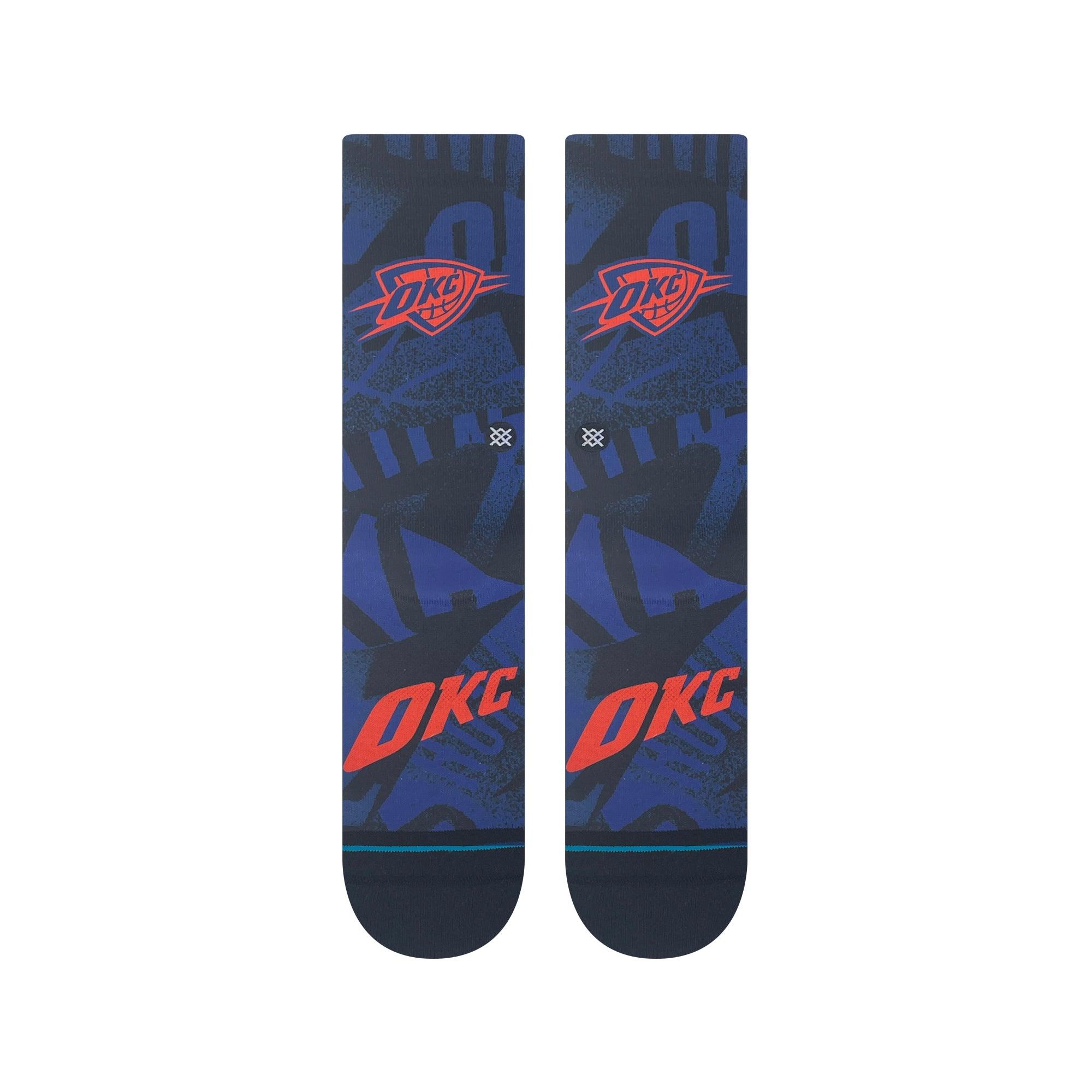Oklohama City Thunder Stance NBA 24 City Edition Crew Socks
