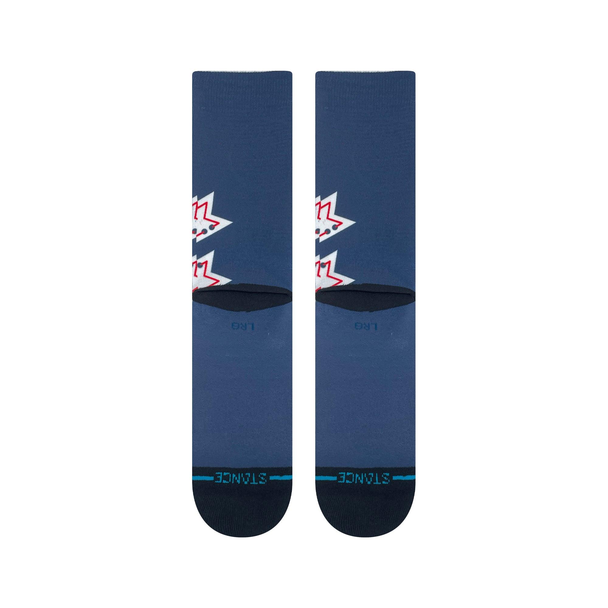 Philadelphia 76ers Stance NBA 24 City Edition Crew Socks
