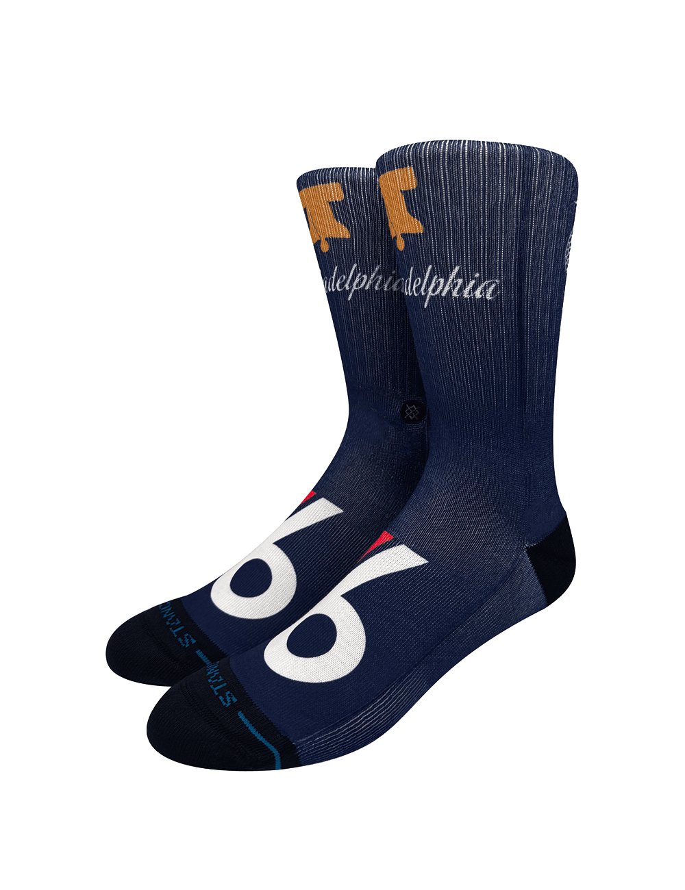 Philadelphia 76ers Stance NBA 25-26 City Edition Crew Socks