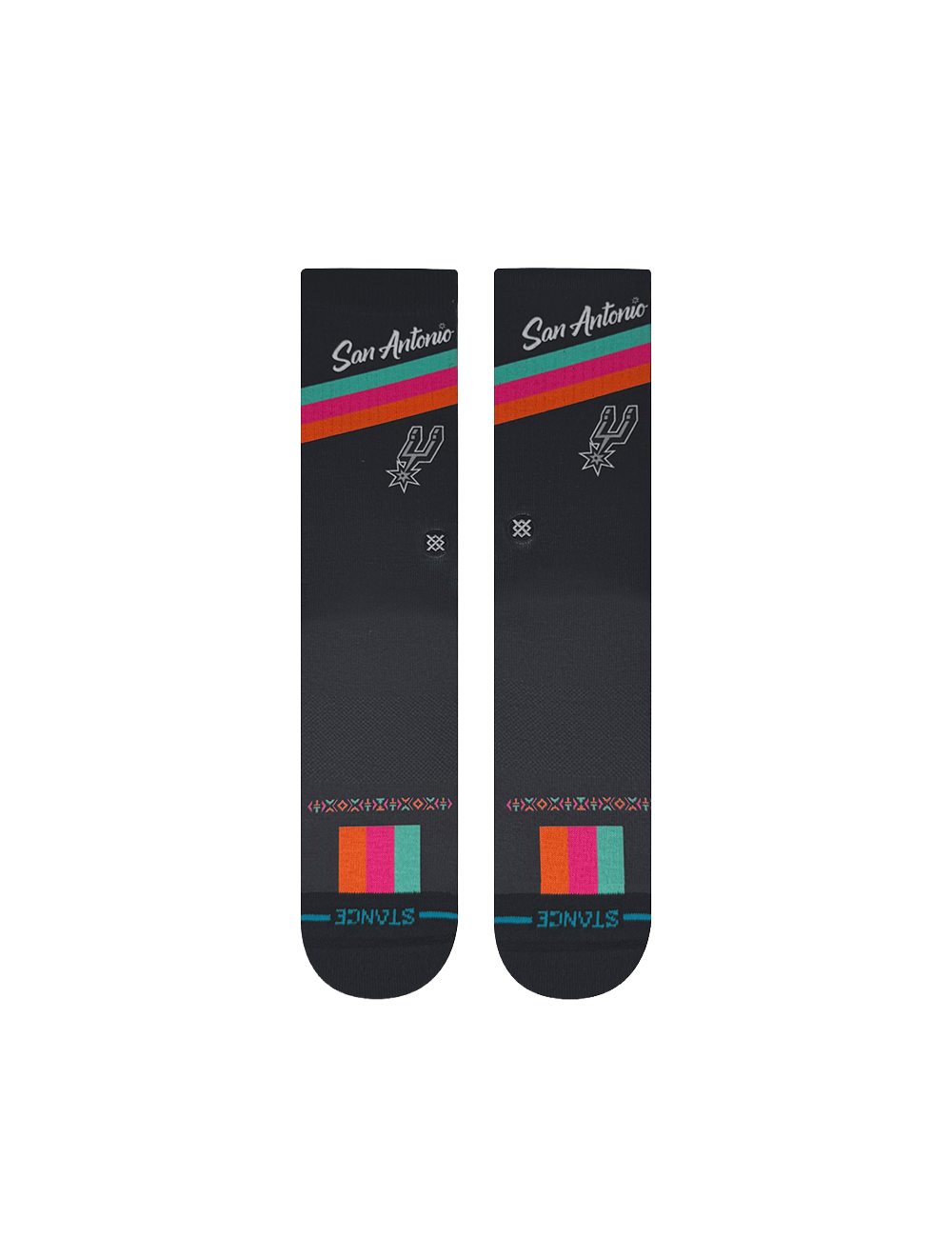 San Antonio Spurs Stance NBA 25-26 City Edition Crew Socks