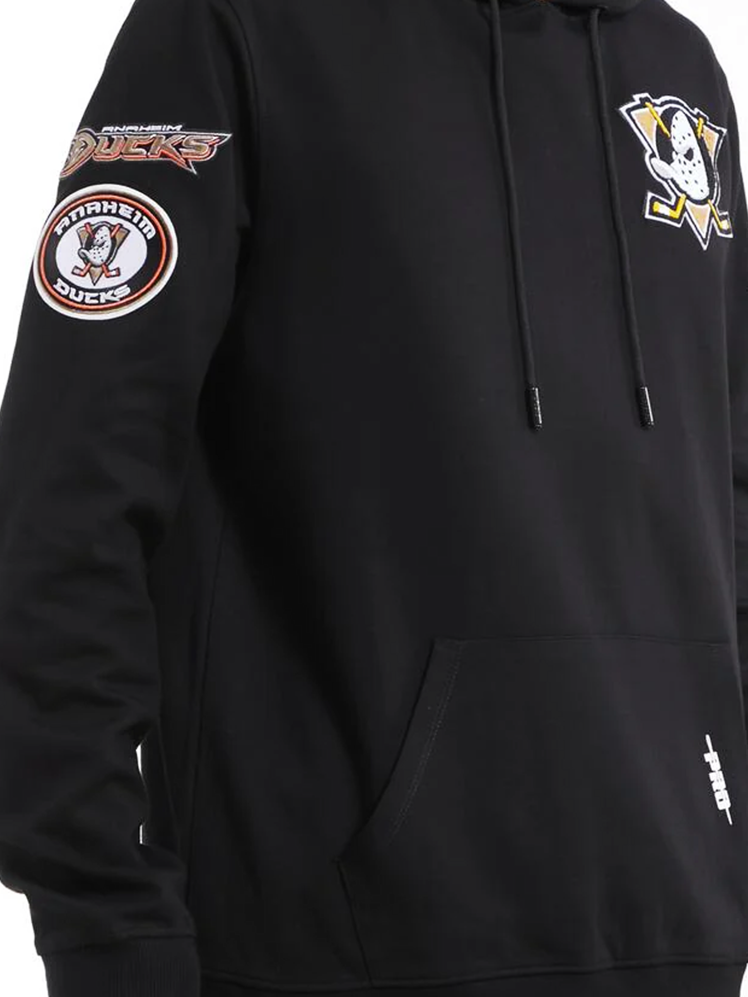 Anaheim Ducks Pro Standard NHL Team Chenille Hoodie Jumper - Black