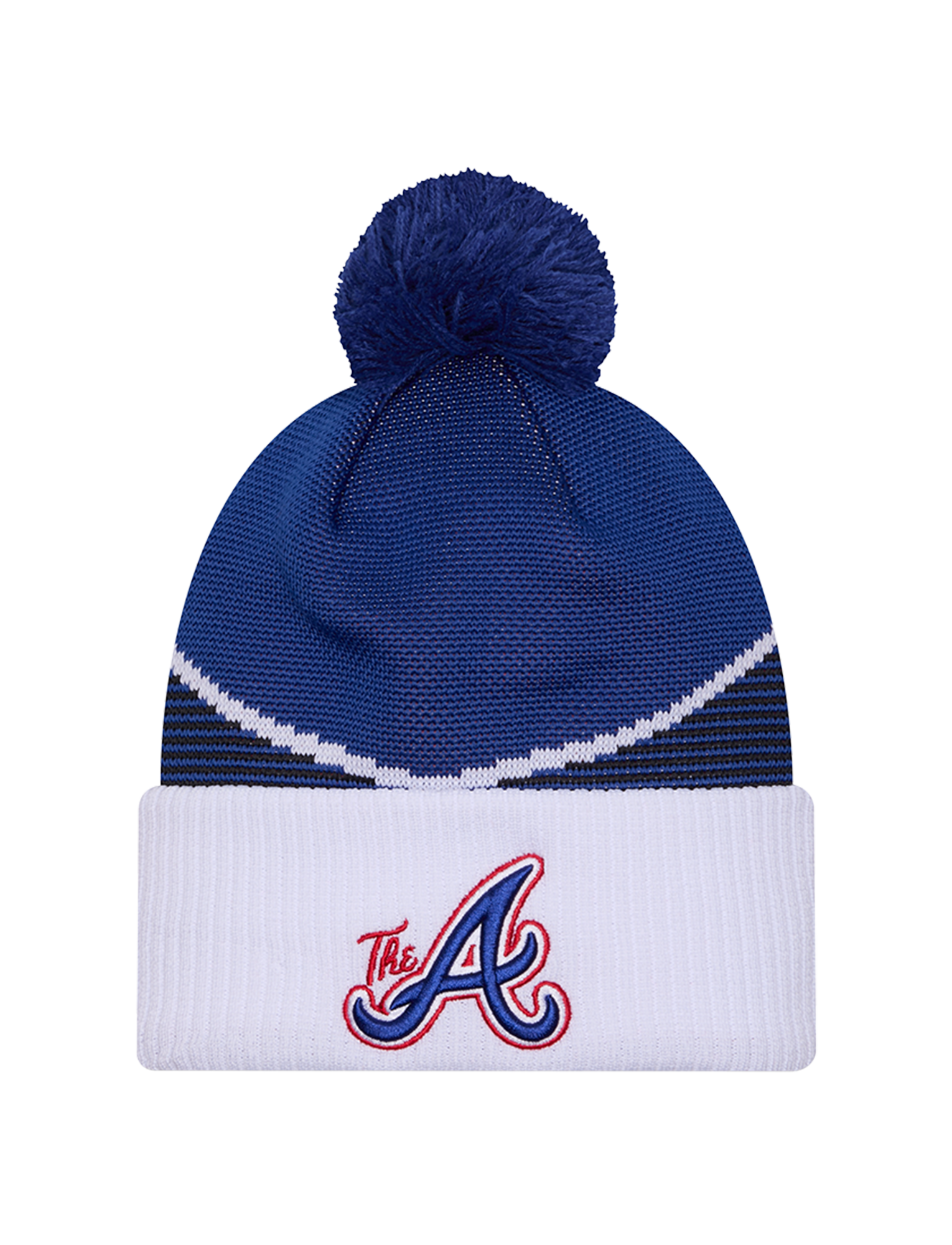 Atlanta Braves New Era MLB City Connect Knit Beanie - Blue