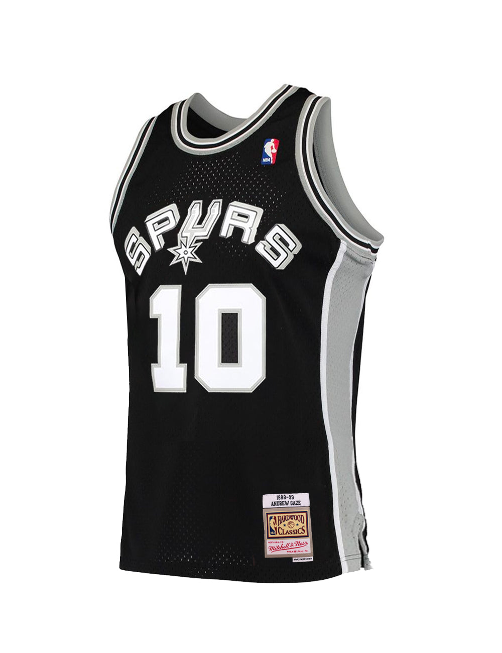Andrew Gaze San Antonio Spurs Mitchell & Ness NBA 98-99 Swingman Jersey - Black