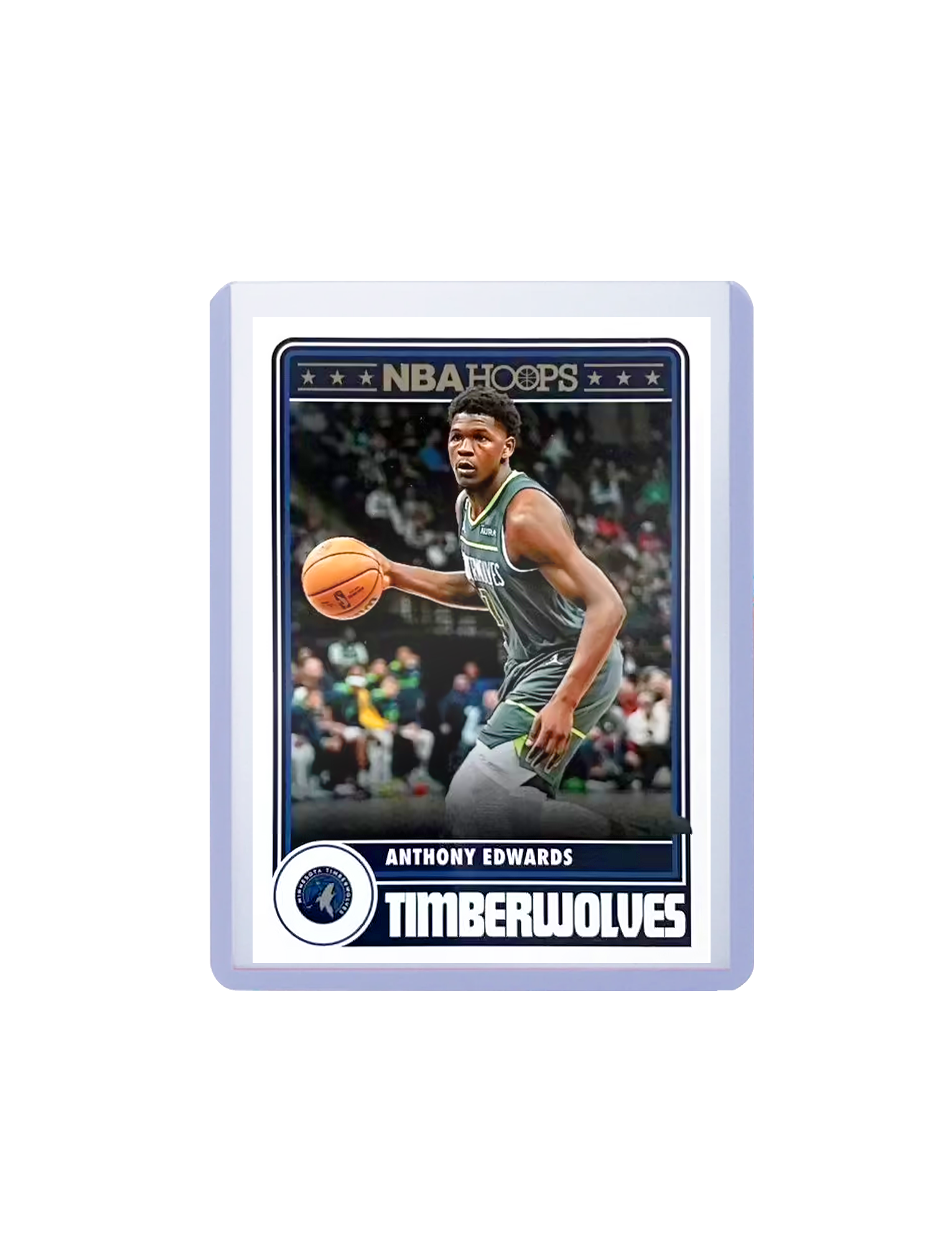Anthony Edwards Minnesota Timberwolves Panini NBA Hoops 23-24 Tribute Card