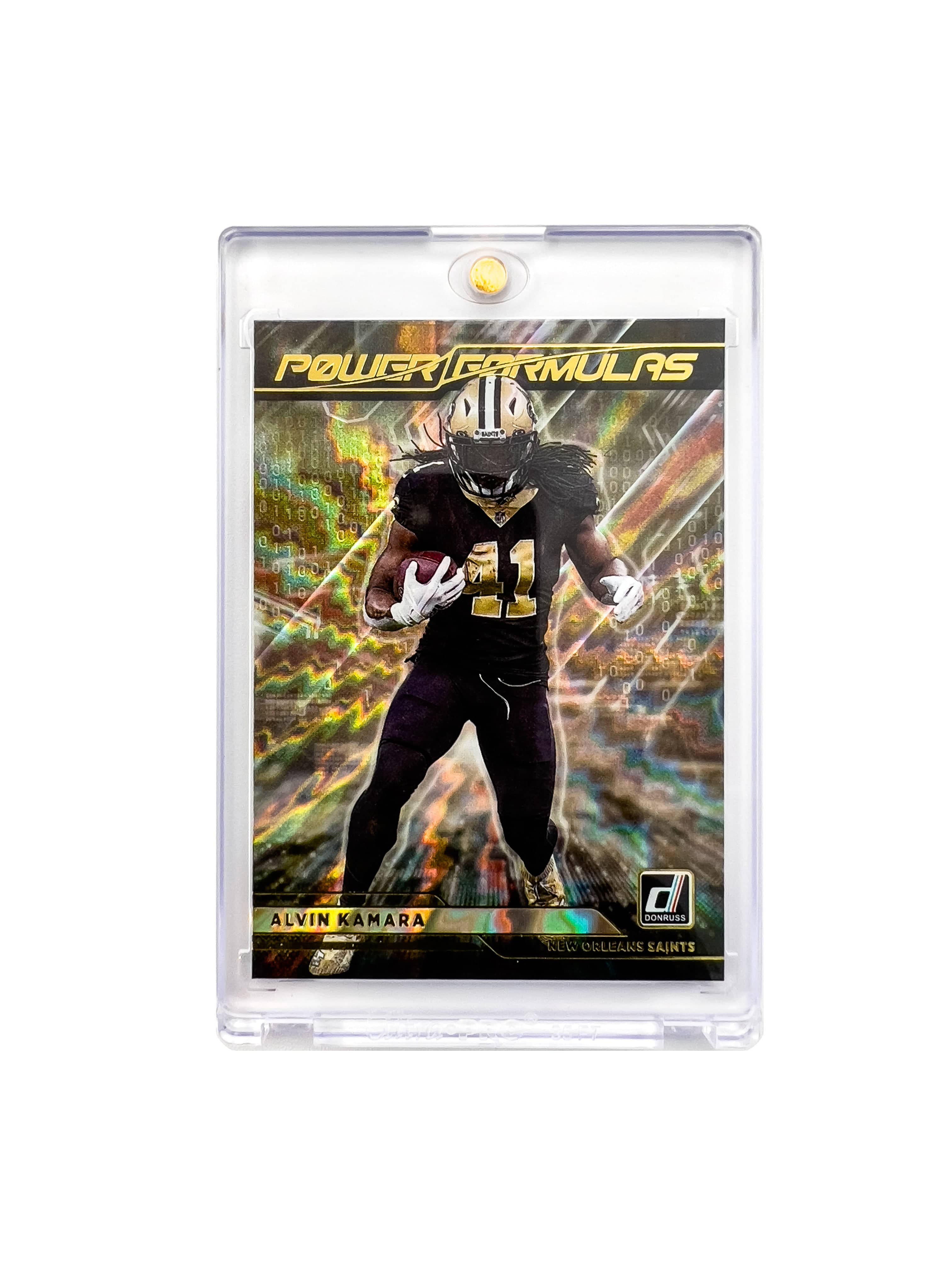 Alvin Kamara New Orleans Saints Panini NFL 22 Power Formulas Card