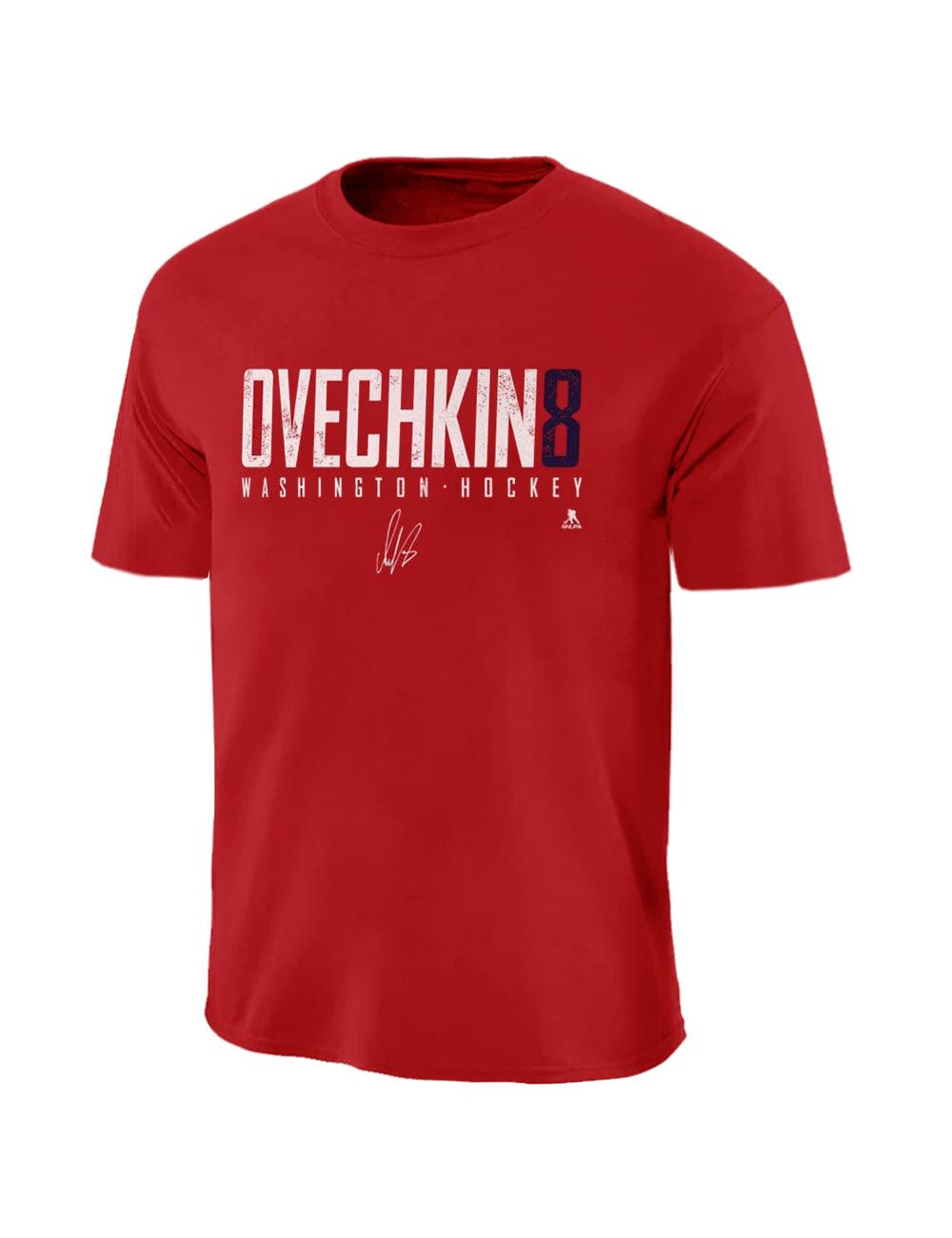 Alex Ovechkin Washington Capitals 500 Level NHL Elite T-Shirt - Red