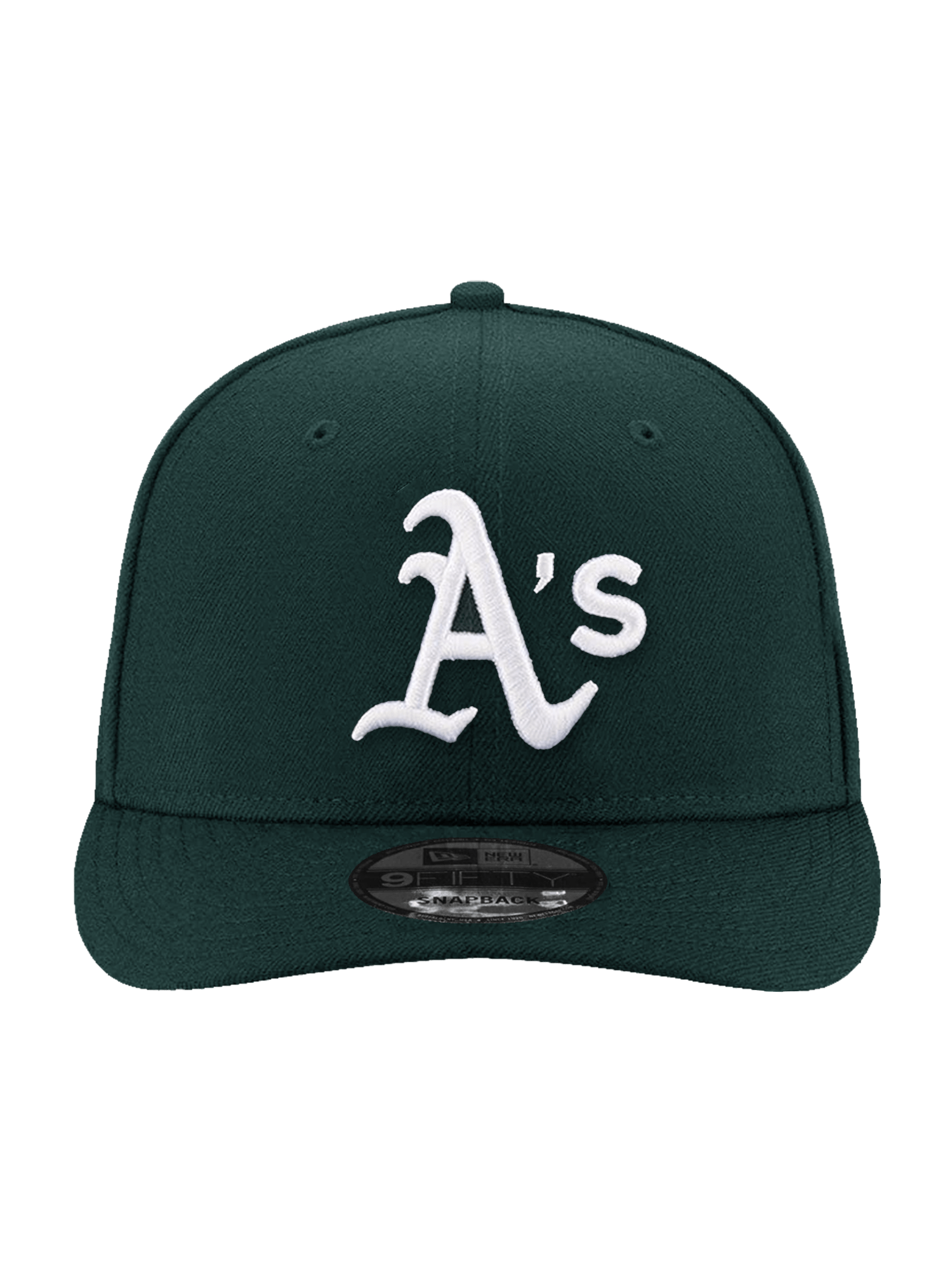 Athletics New Era MLB Team Pre-Curved 9FIFTY Snapback Hat - Green