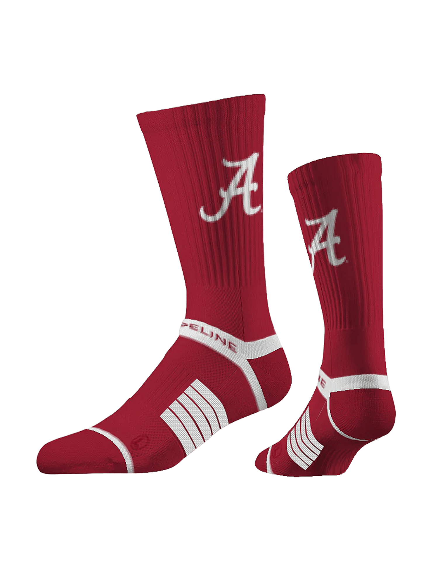 Alabama Crimson Tide Strideline NCAA Team Premier Flex-Stretch Crew Socks