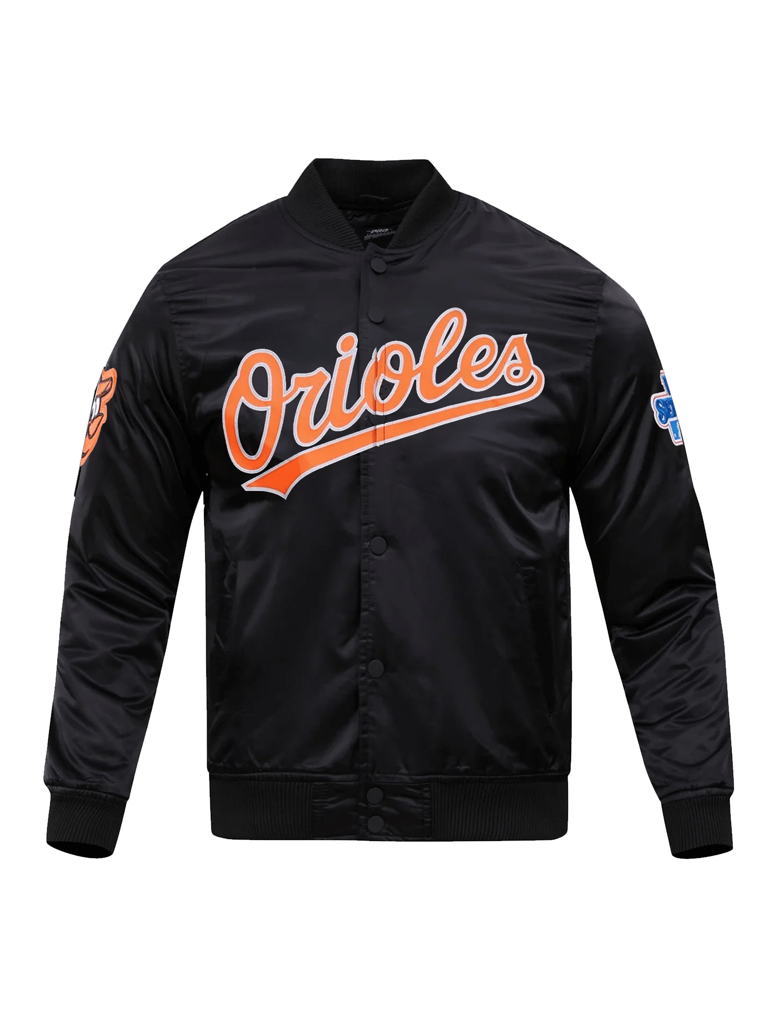 Baltimore Orioles Pro Standard MLB Team Classic Satin Button Jacket - Black