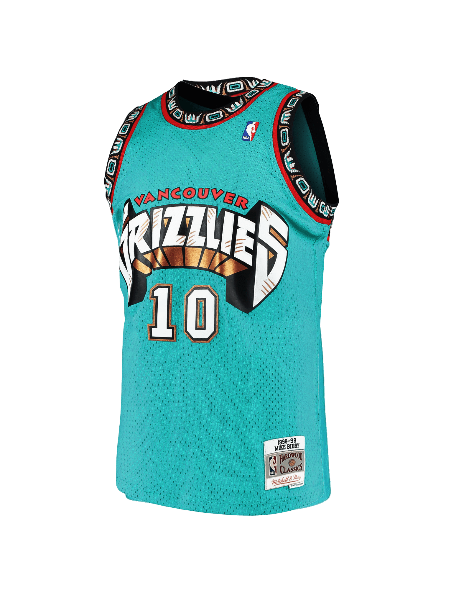 Mike Bibby Memphis Grizzlies Mitchell & Ness NBA 98-99 Swingman Jersey - Turquoise