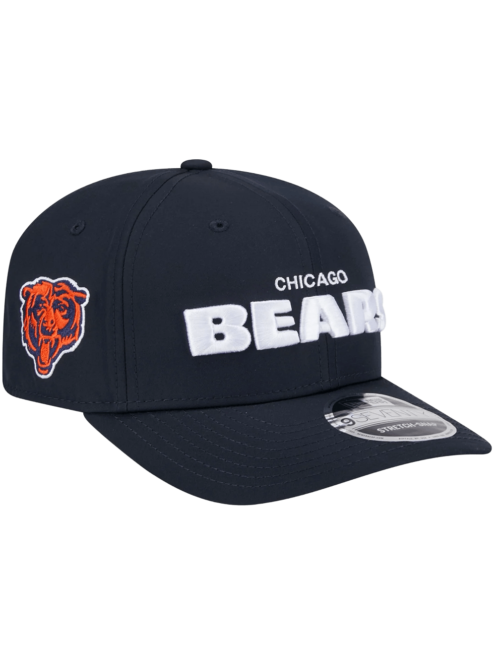 Chicago Bears New Era NFL Coach 9SEVENTY Stretch-Snapback Hat - Navy