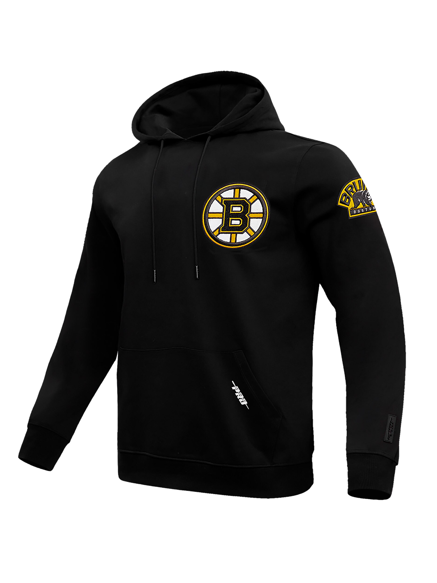 Boston Bruins Pro Standard NHL Team Chenille Hoodie Jumper - Black