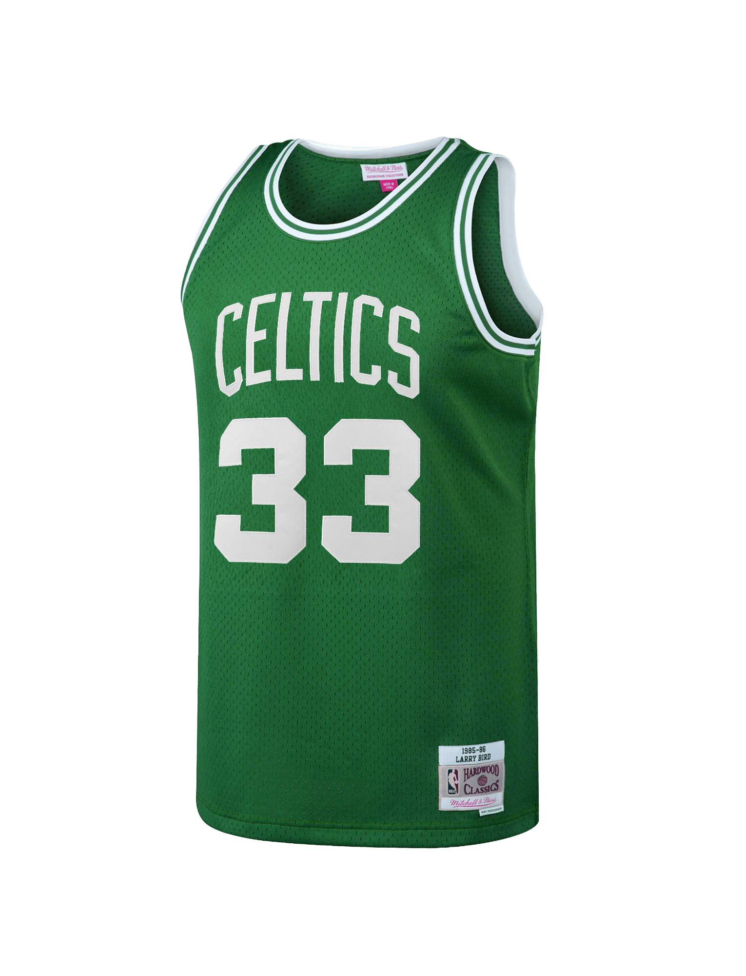 Larry Bird Boston Celtics Mitchell & Ness NBA 85-86 Swingman Jersey - Green
