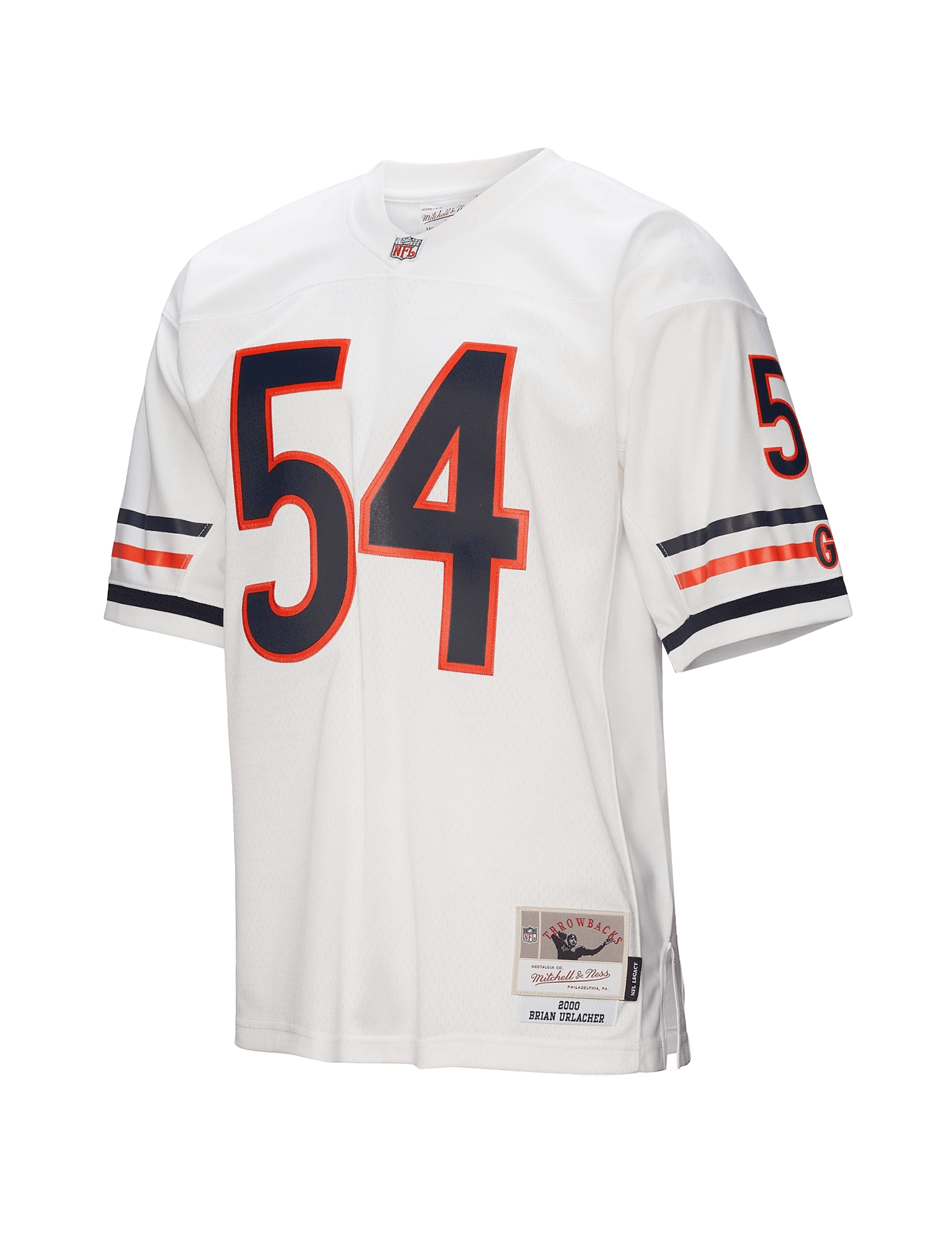 Brian Urlacher Chicago Bears Mitchell & Ness NFL 00 Throwback Legacy Jersey - White