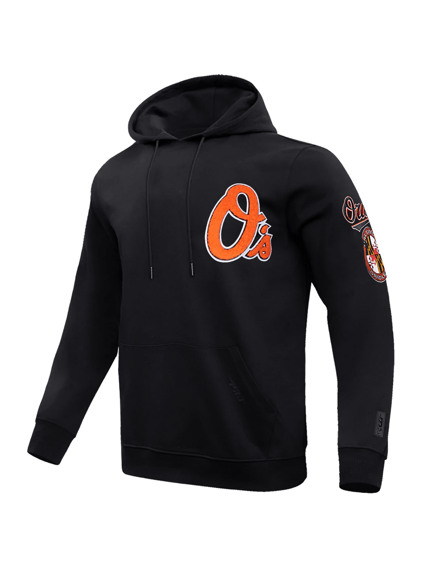 Baltimore Orioles Pro Standard MLB Team Chenille Hoodie Jumper  - Black