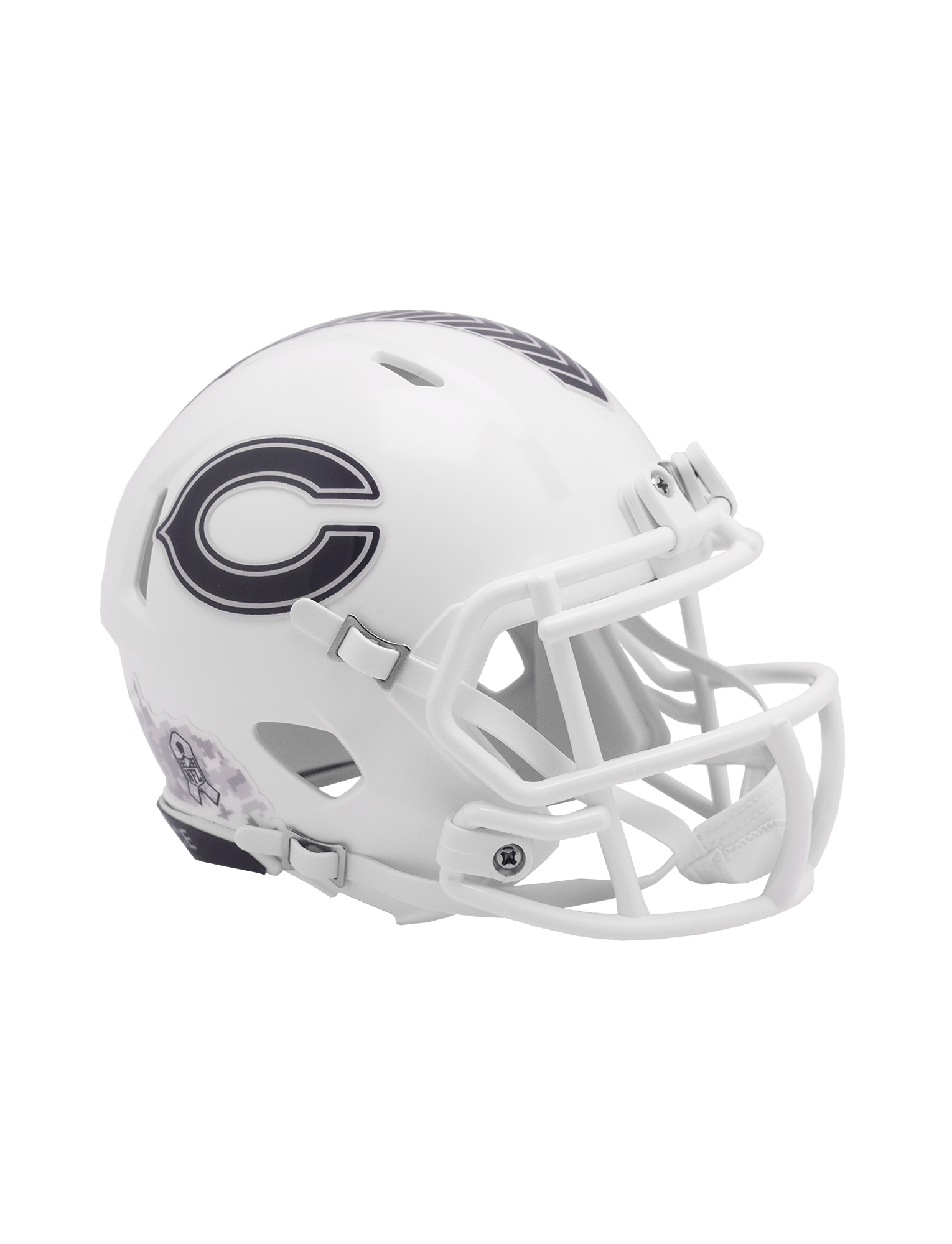 Chicago Bears Riddell NFL Salute To Service 24 Speed Replica Mini Helmet