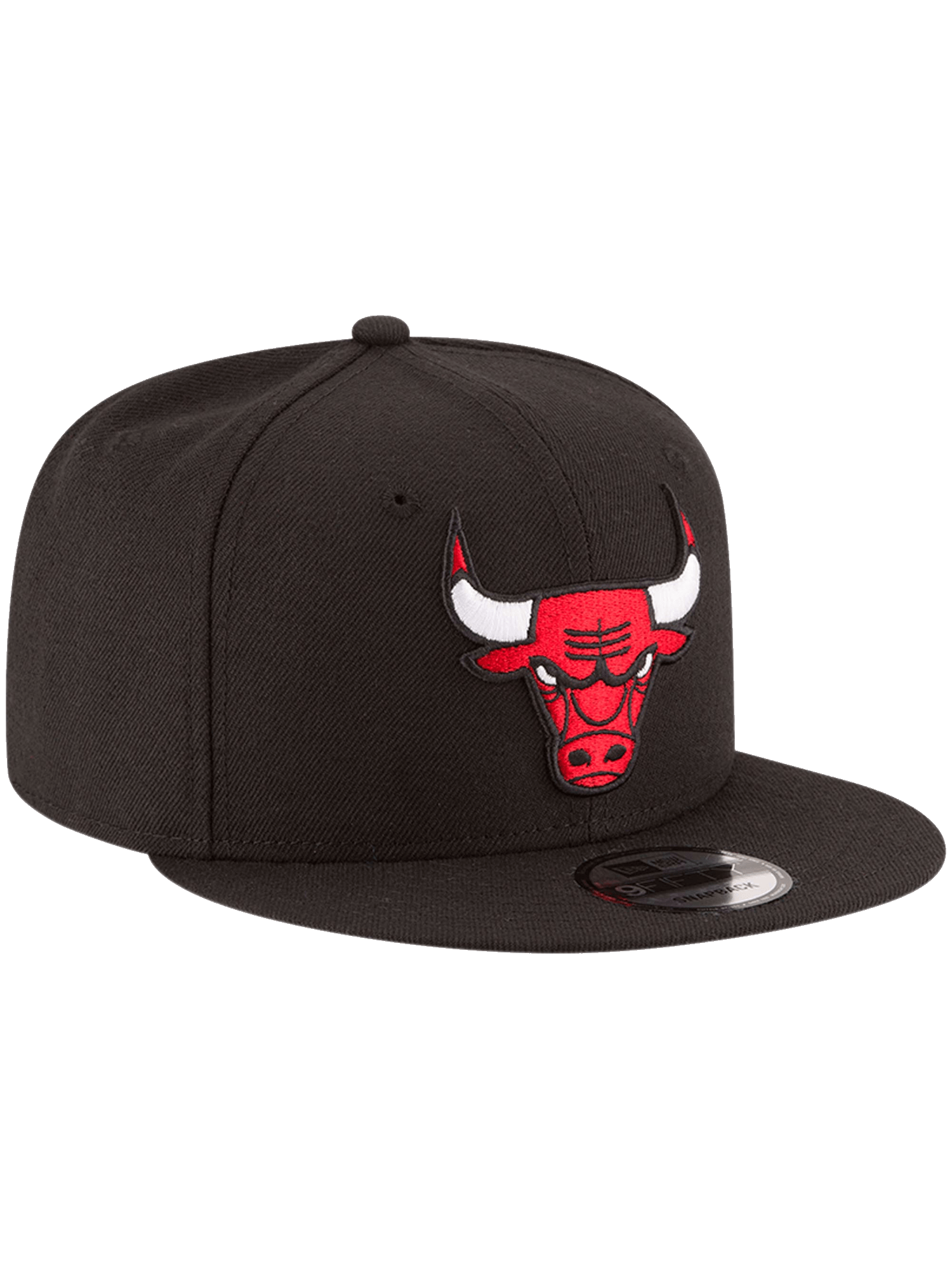 Chicago Bulls New Era NBA Team 9FIFTY Snapback Hat - Black