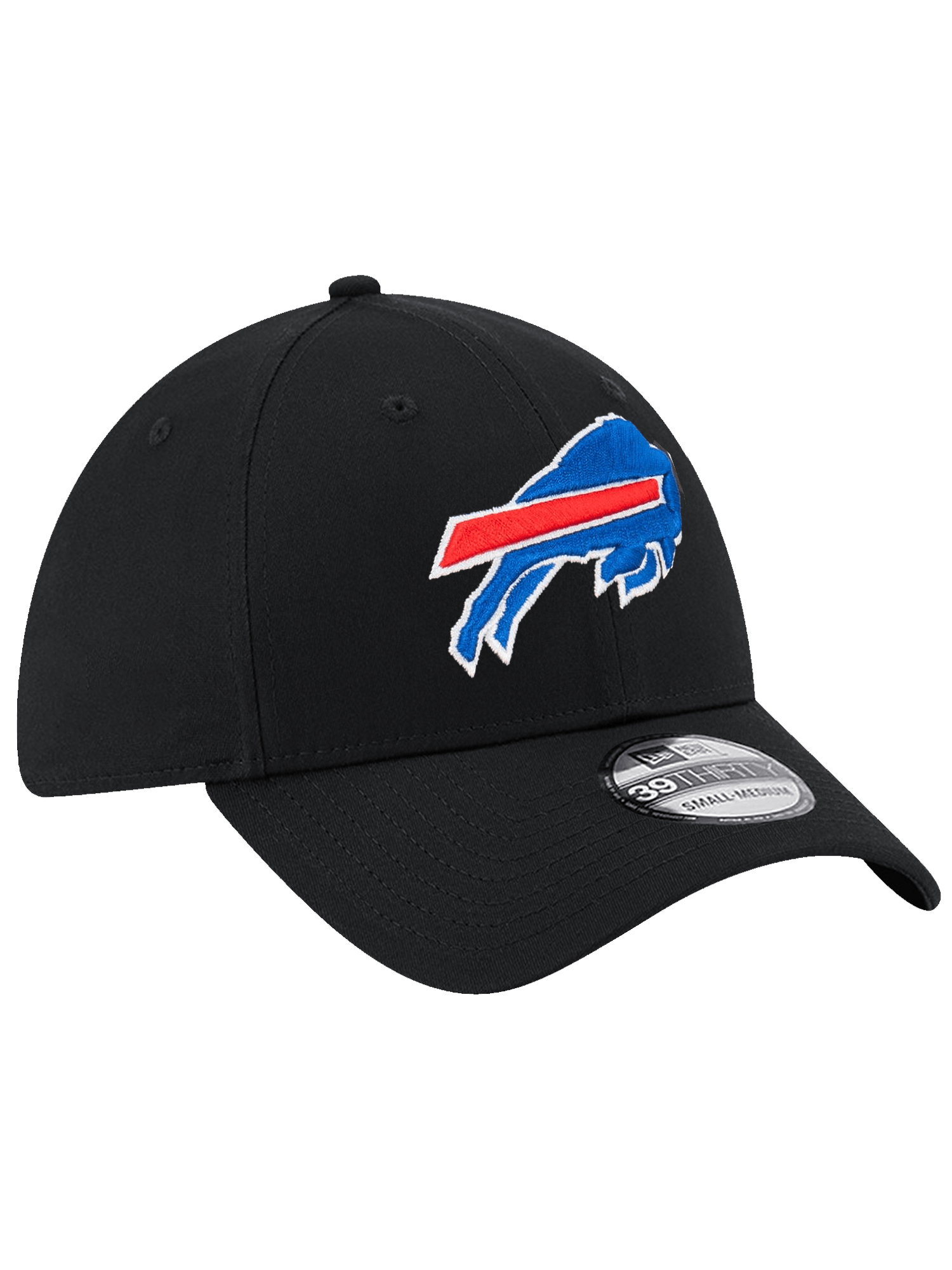 Buffalo Bills New Era NFL Team 39THIRTY Stretch-Fit Hat - Black