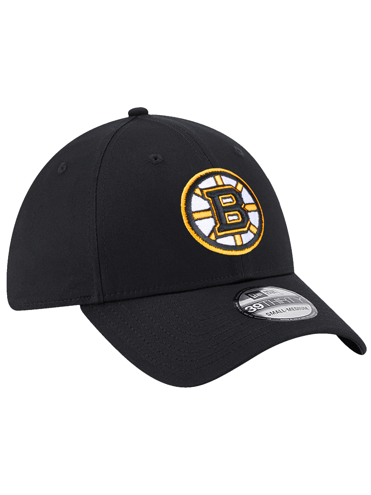 Boston Bruins New Era NHL Team 39THIRTY Stretch-Fit Hat - Black