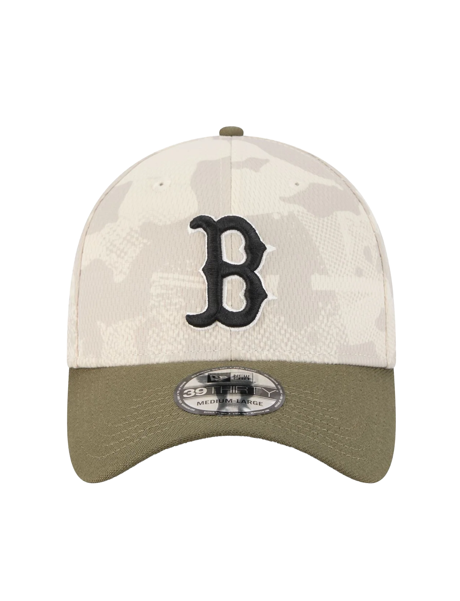 Boston Red Sox New Era MLB Armed Forces 2025 39THIRTY Stretch-Fit Hat