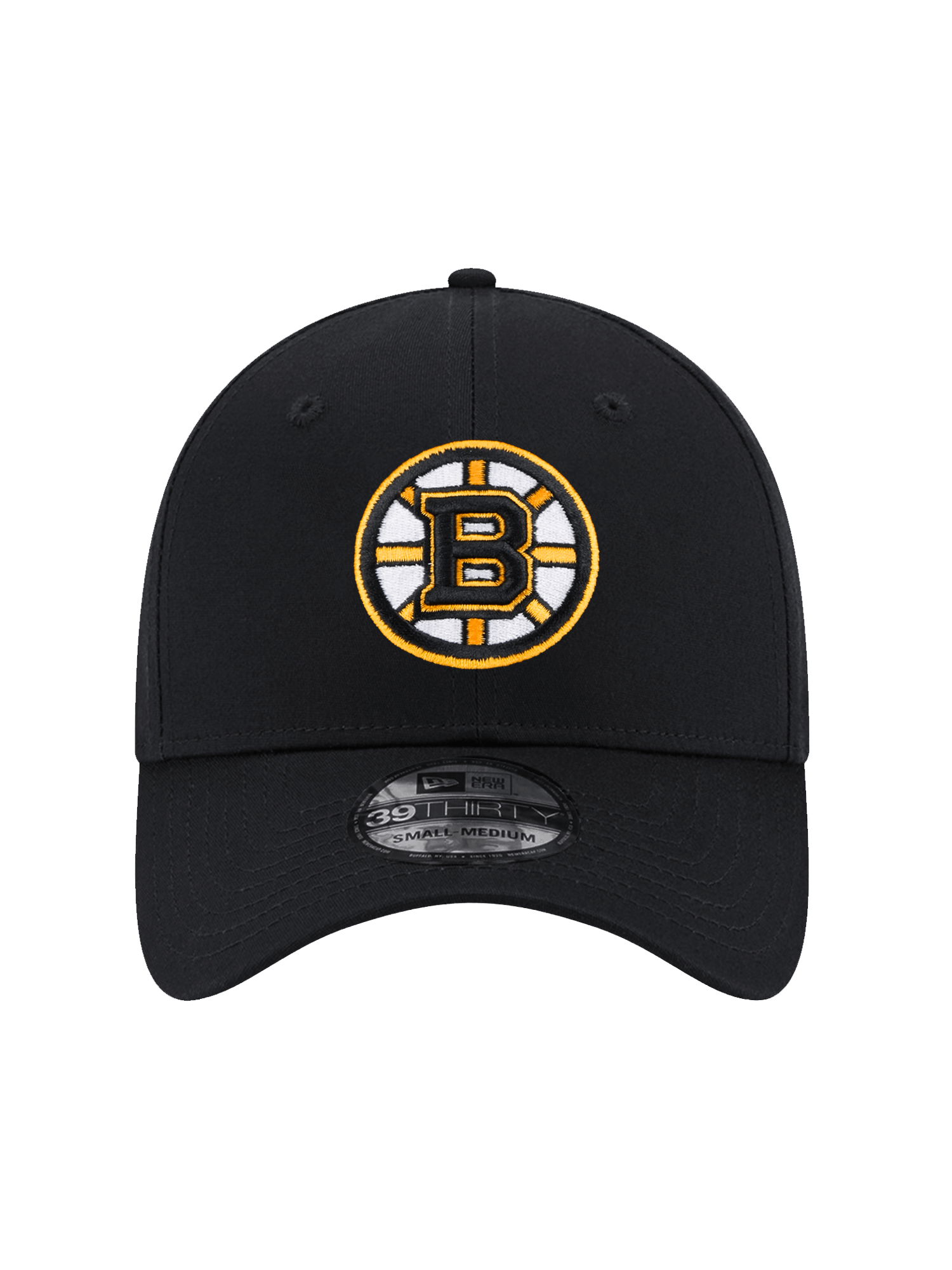 Boston Bruins New Era NHL Team 39THIRTY Stretch-Fit Hat - Black