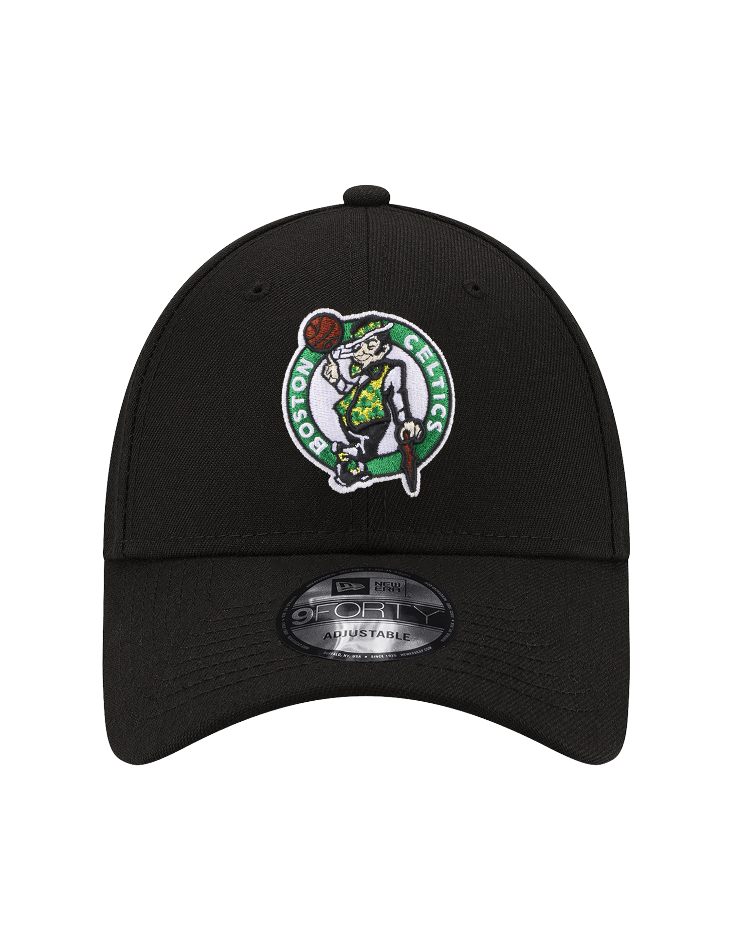 Boston Celtics New Era NBA Team 9FORTY Strapback Hat - Black