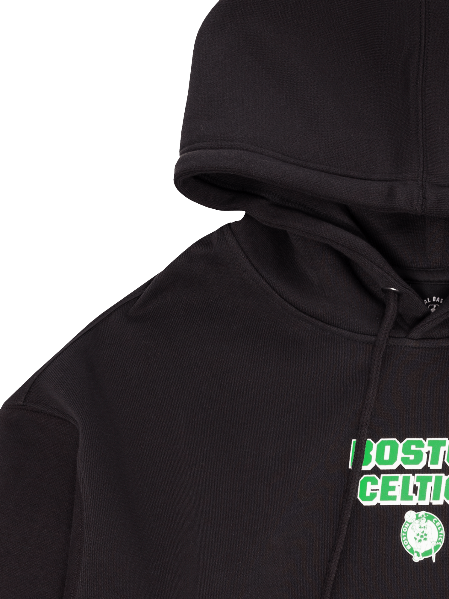 Boston Celtics NBA Essentials Stanford Vintage Hoodie Jumper - Black