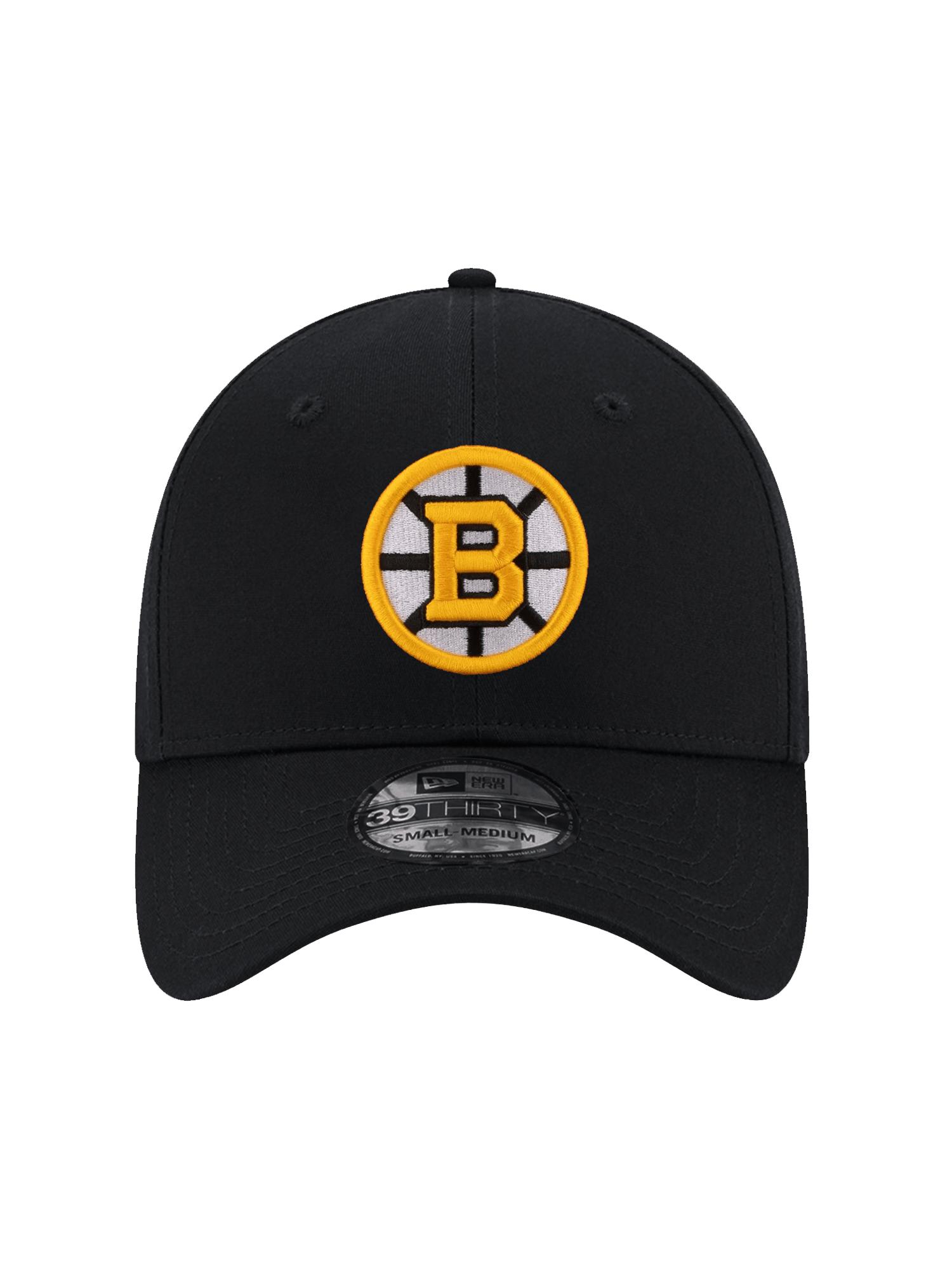 Boston Bruins New Era NHL Team 39THIRTY Stretch-Fit Hat - Black