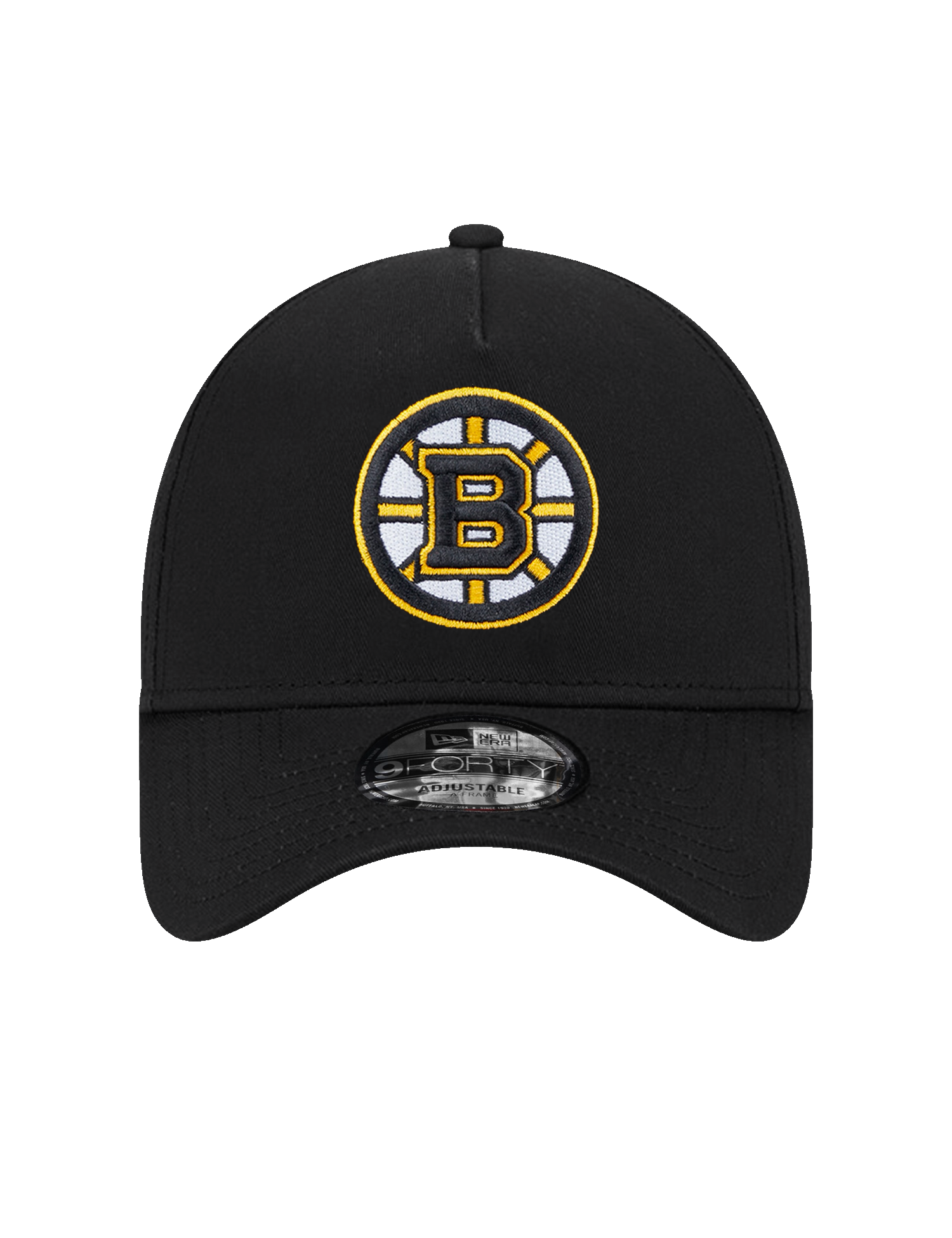 Boston Bruins New Era NHL Team 9FORTY A-Frame Snapback Hat - Black