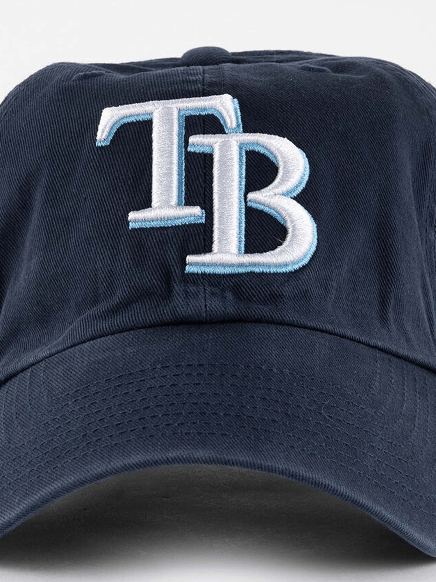 Tampa Bay Rays '47 MLB Team Clean Up Strapback Hat - Navy
