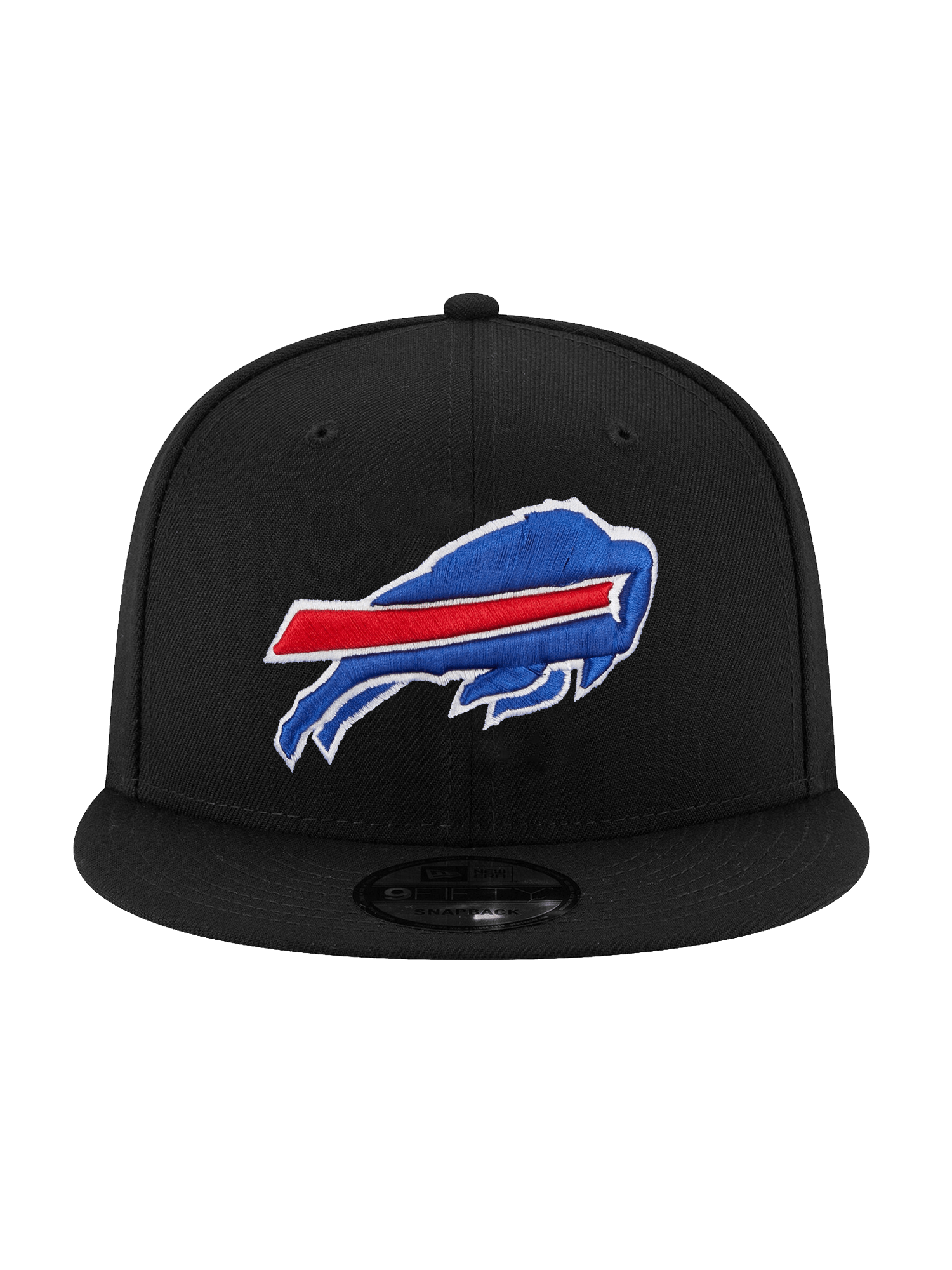 Buffalo Bills New Era NFL 75th Ann Patch 9FIFTY Snapback Hat - Black