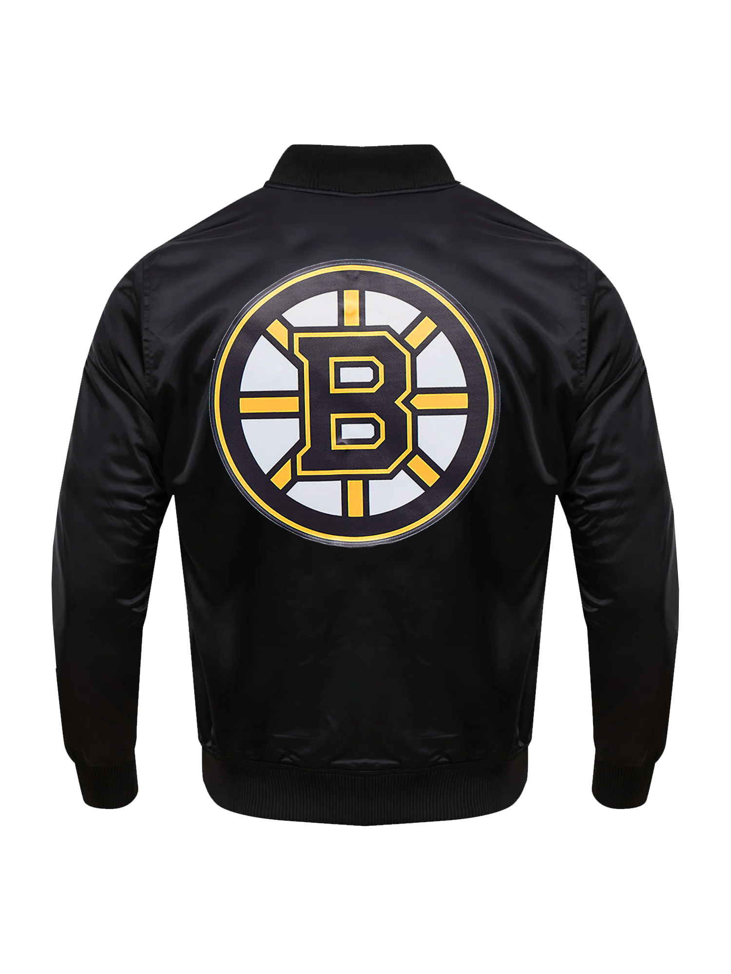 Boston Bruins Pro Standard NHL Team Classic Satin Button Jacket - Black