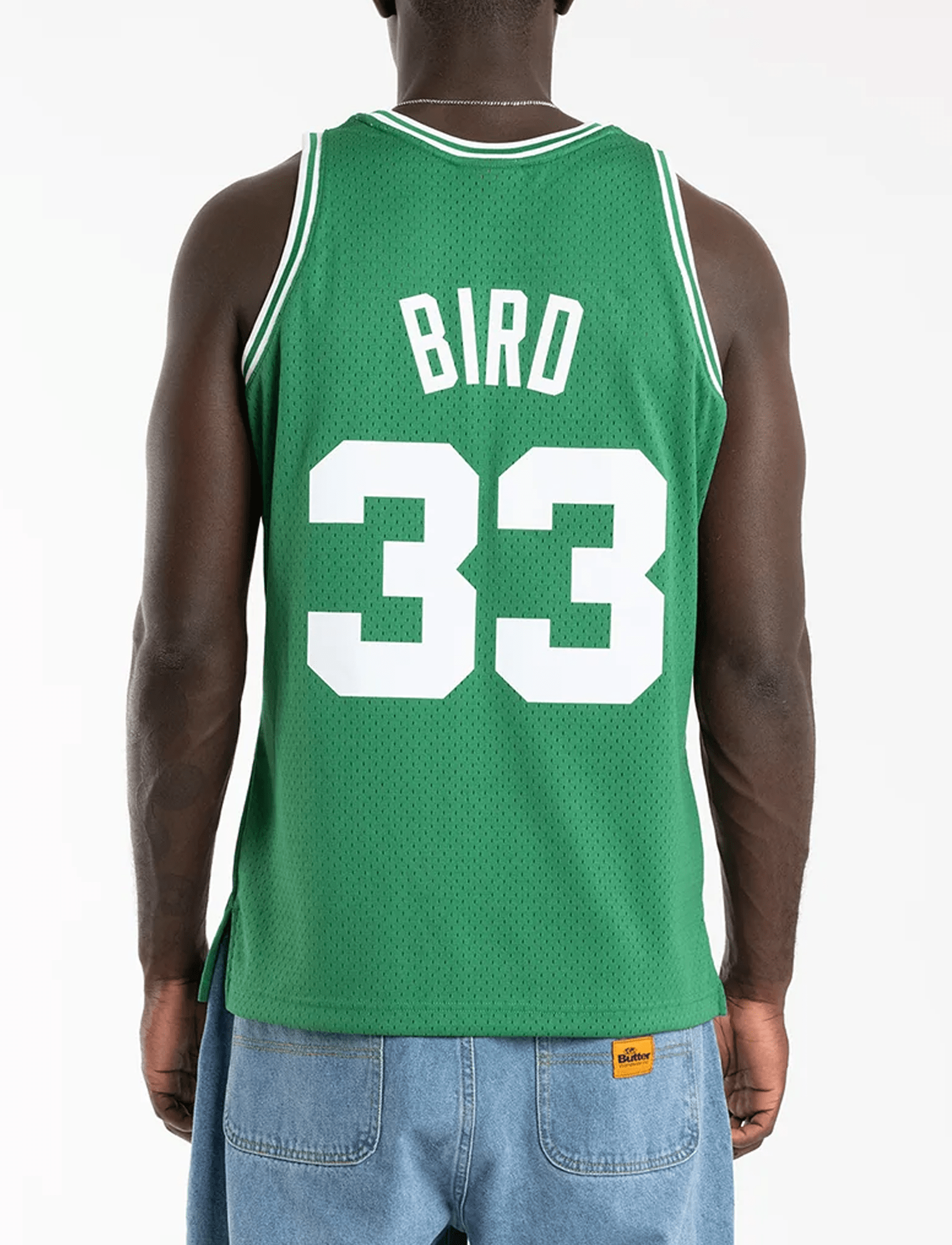 Larry Bird Boston Celtics Mitchell & Ness NBA 85-86 Swingman Jersey - Green