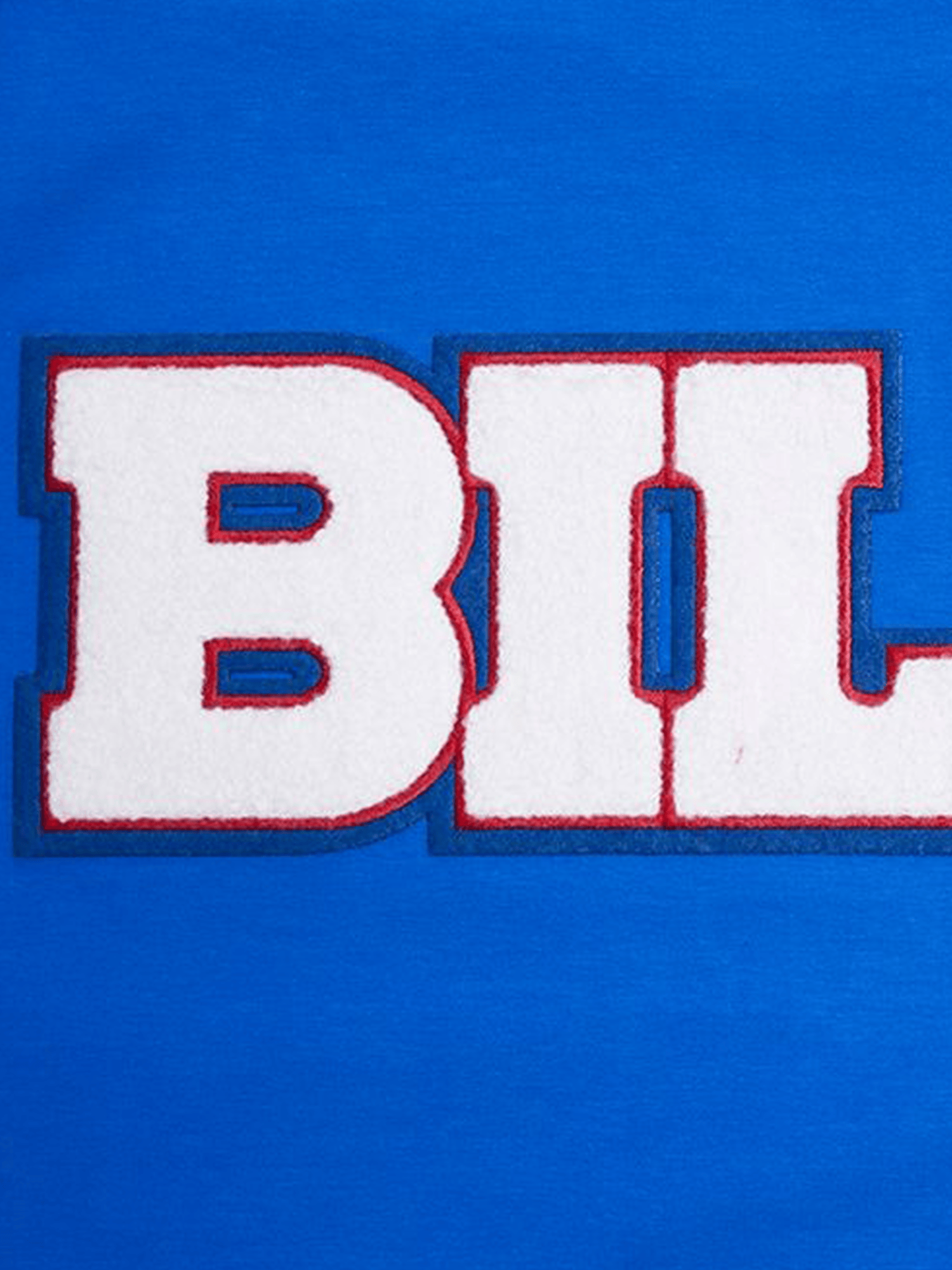 Buffalo Bills Pro Standard NFL Team Chenille Flex T-Shirt - Blue