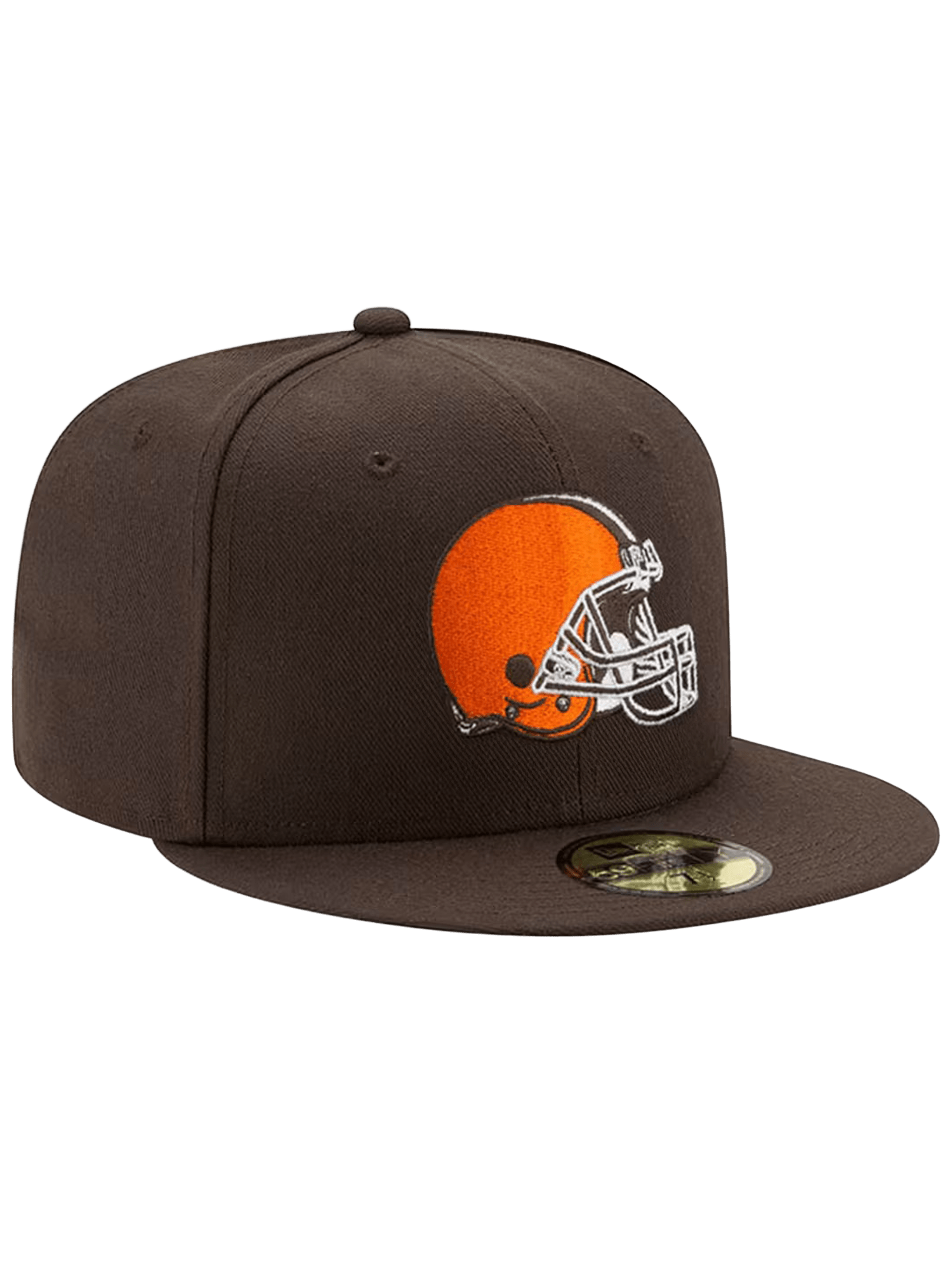 Cleveland Browns New Era NFL Team 59FIFTY Fitted Hat - Brown