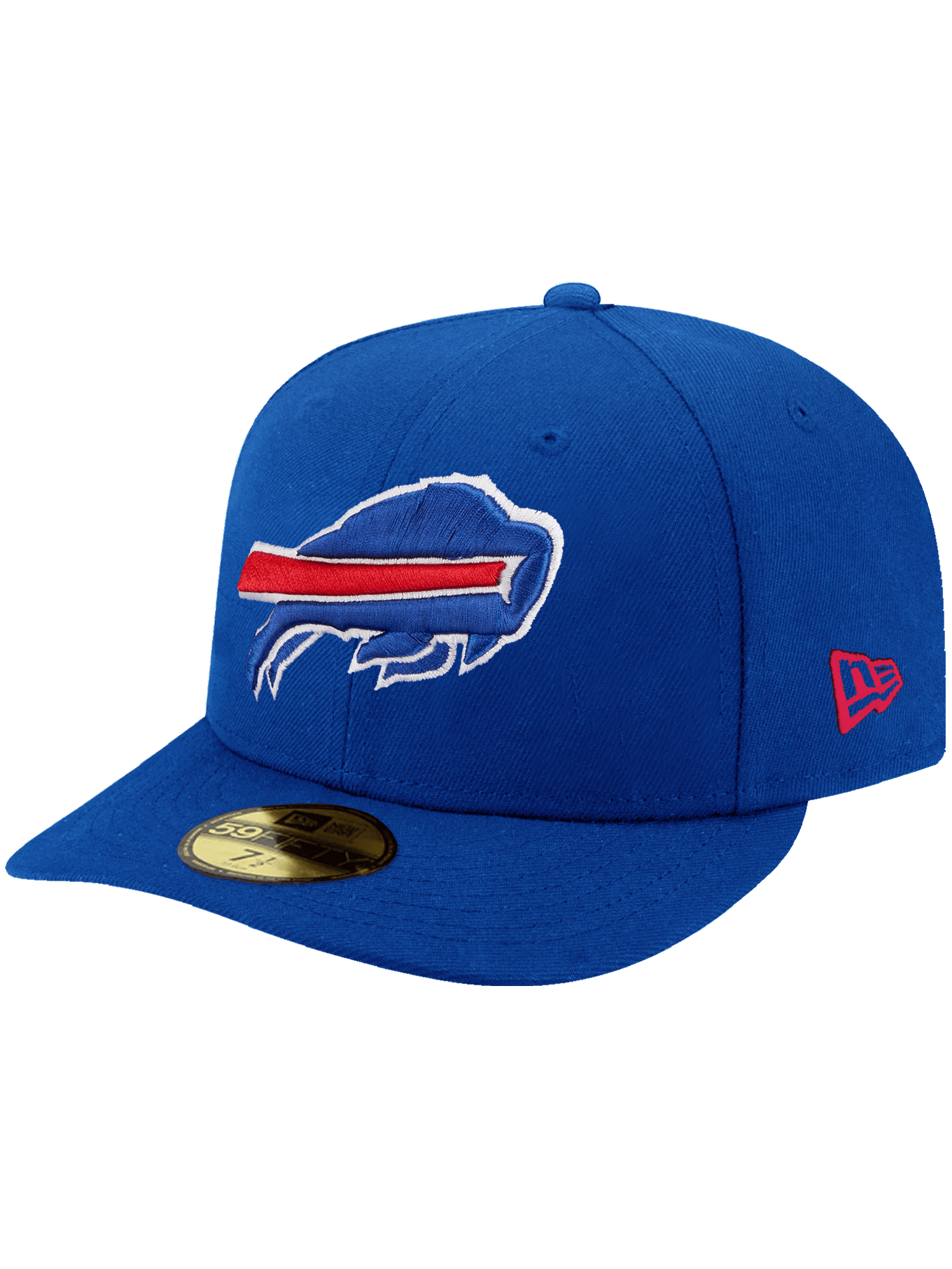 Buffalo Bills New Era NFL Team Pre-Curved 59FIFTY Fitted Hat - Blue