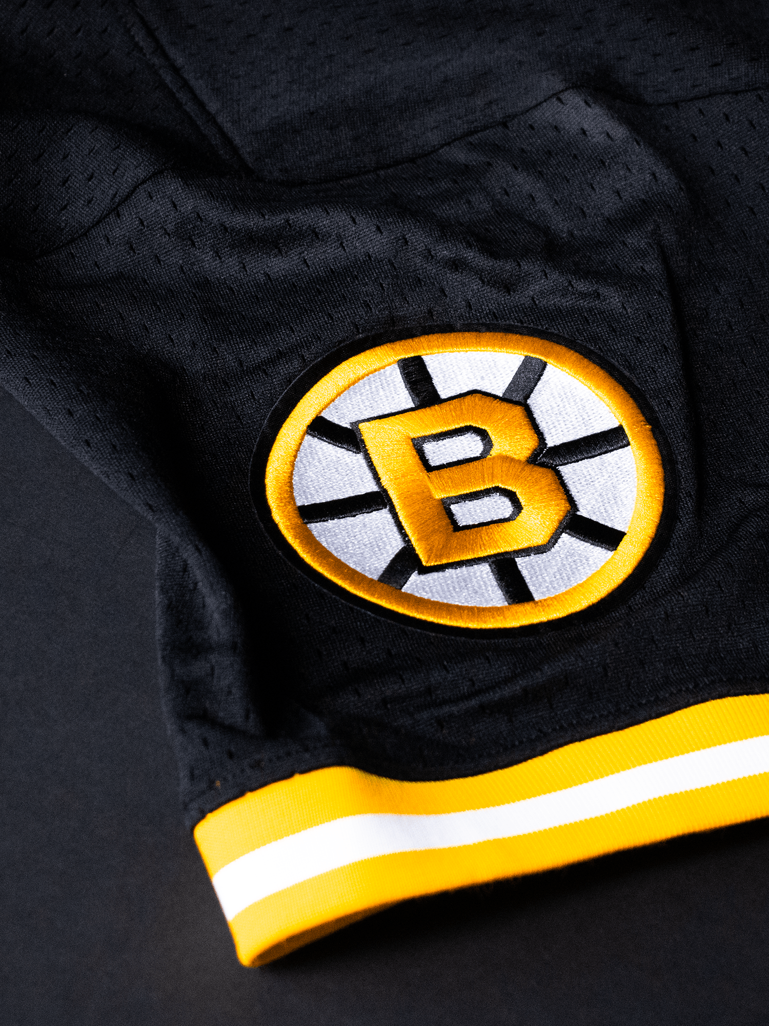 Boston Bruins Pro Standard NHL Team Mesh Short Sleeve - Black