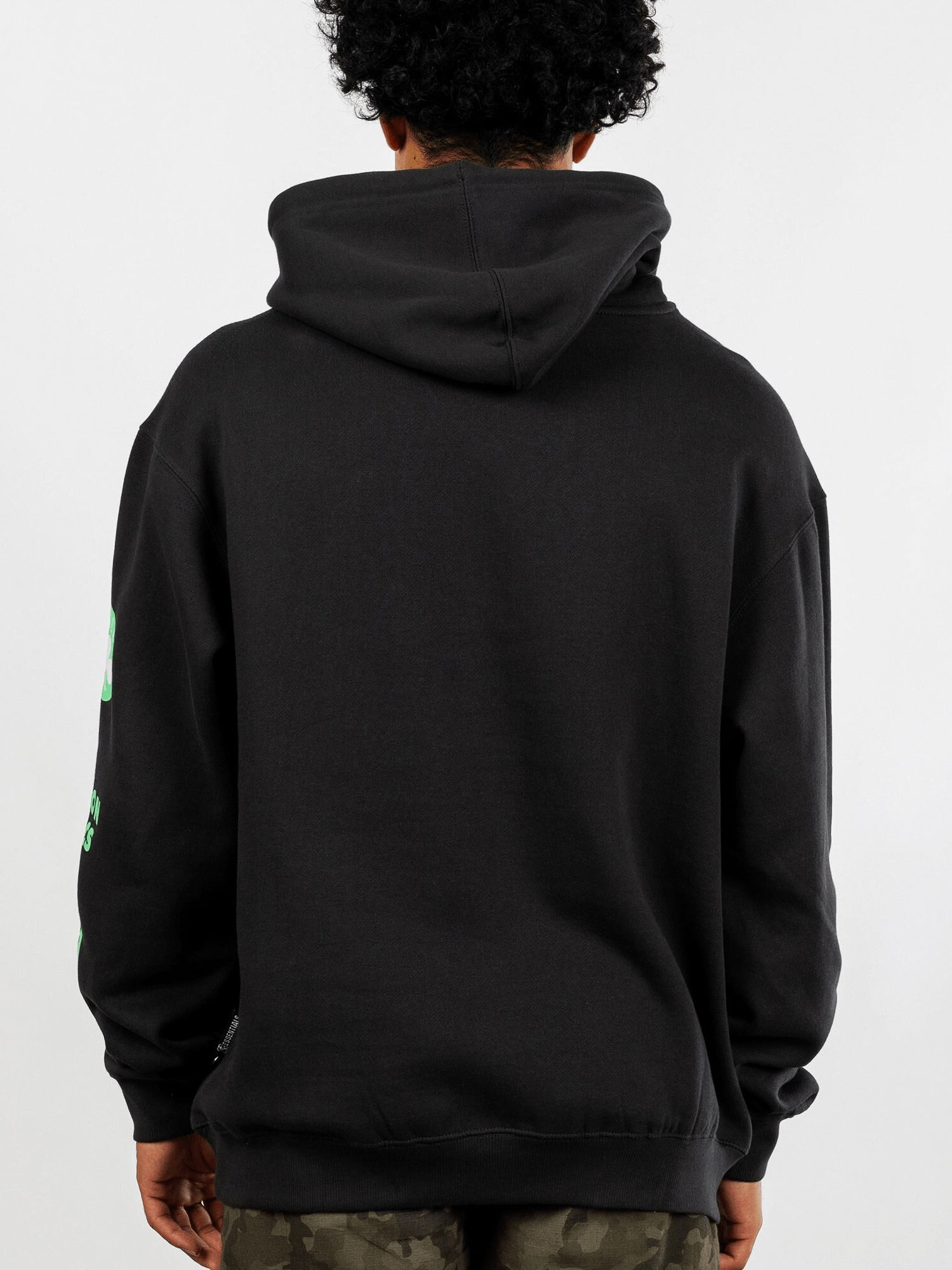 Boston Celtics NBA Essentials Stanford Vintage Hoodie Jumper - Black